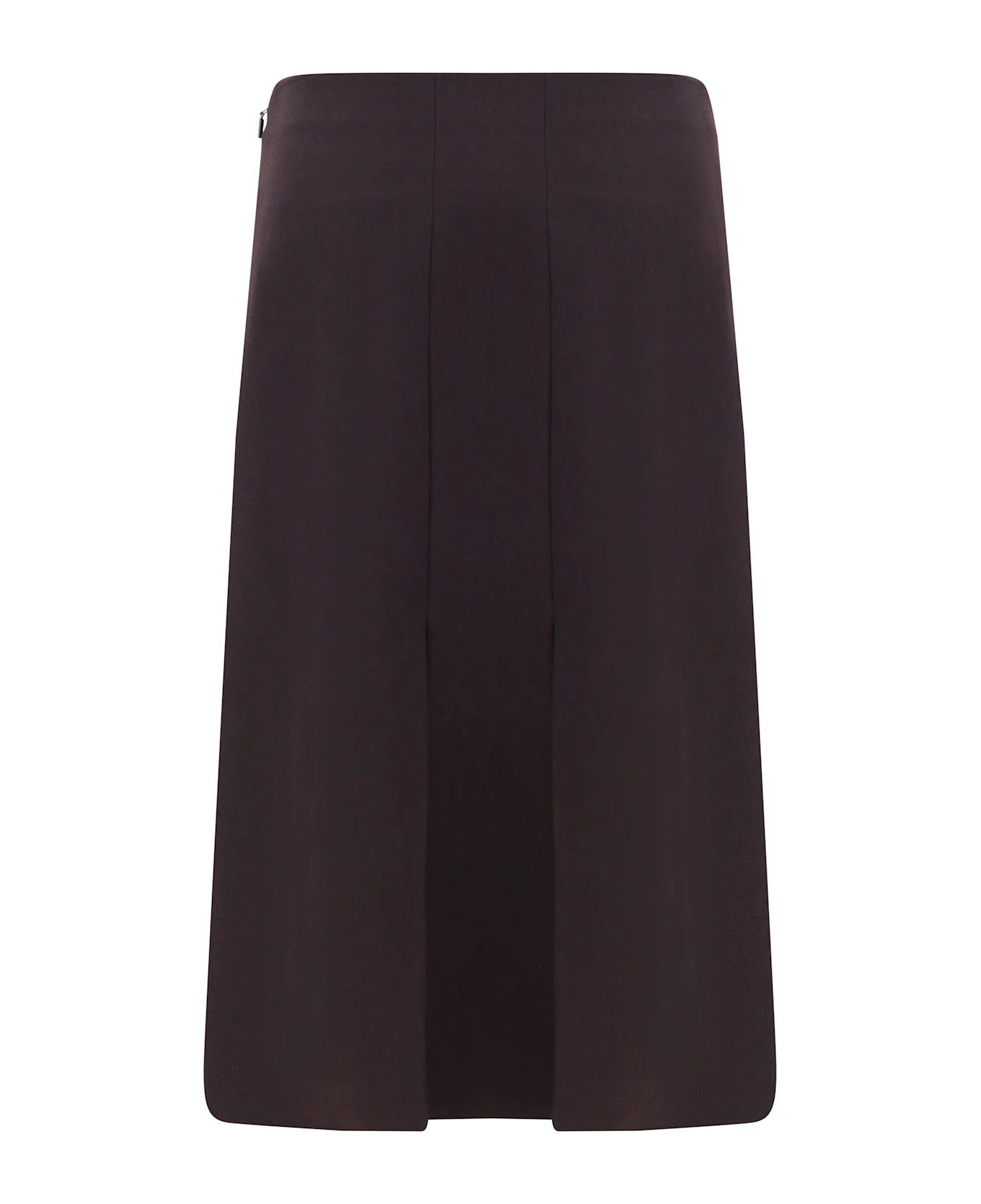 Fendi o1s1wg110326 Skirt in Dark Brown Size 28" / US 6 / IT 42 - 2 Thumbnail