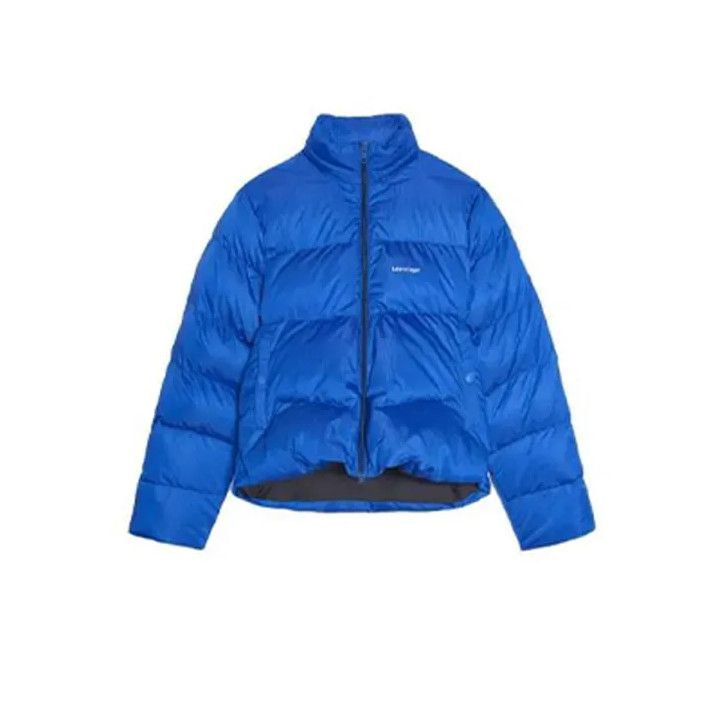 Balenciaga Blue Puffer Jacket for Men and Women