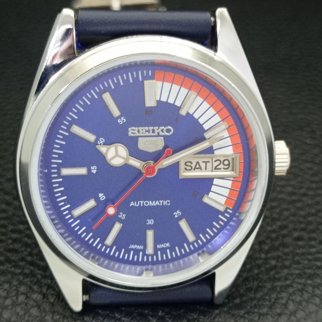 Seiko REFURBISHED VINTAGE SEIKO 5 AUTO JAPAN MENS WATCH a440733 Size 38 - 4 Thumbnail