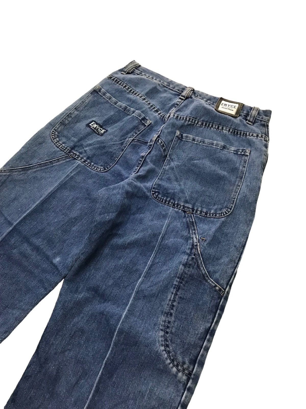 Japanese Brand × Vintage Vintage Enyce Super Baggy Distressed Denim Jeans Size US 30 / EU 46 - 8 Thumbnail