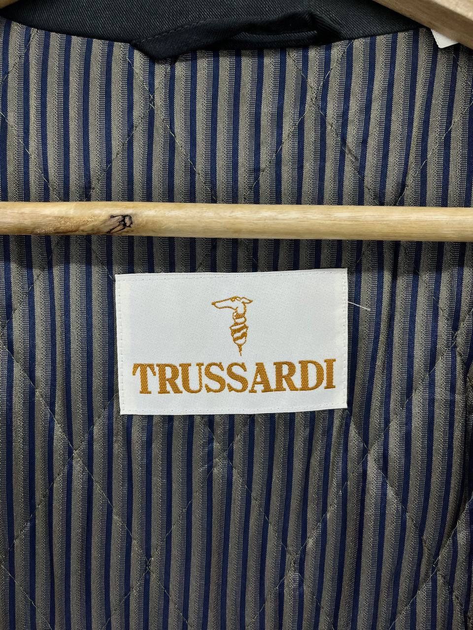 Trussardi Vintage Trussardi Luxury Bomber Style Jacket Size US M / EU 48-50 / 2 - 7 Thumbnail