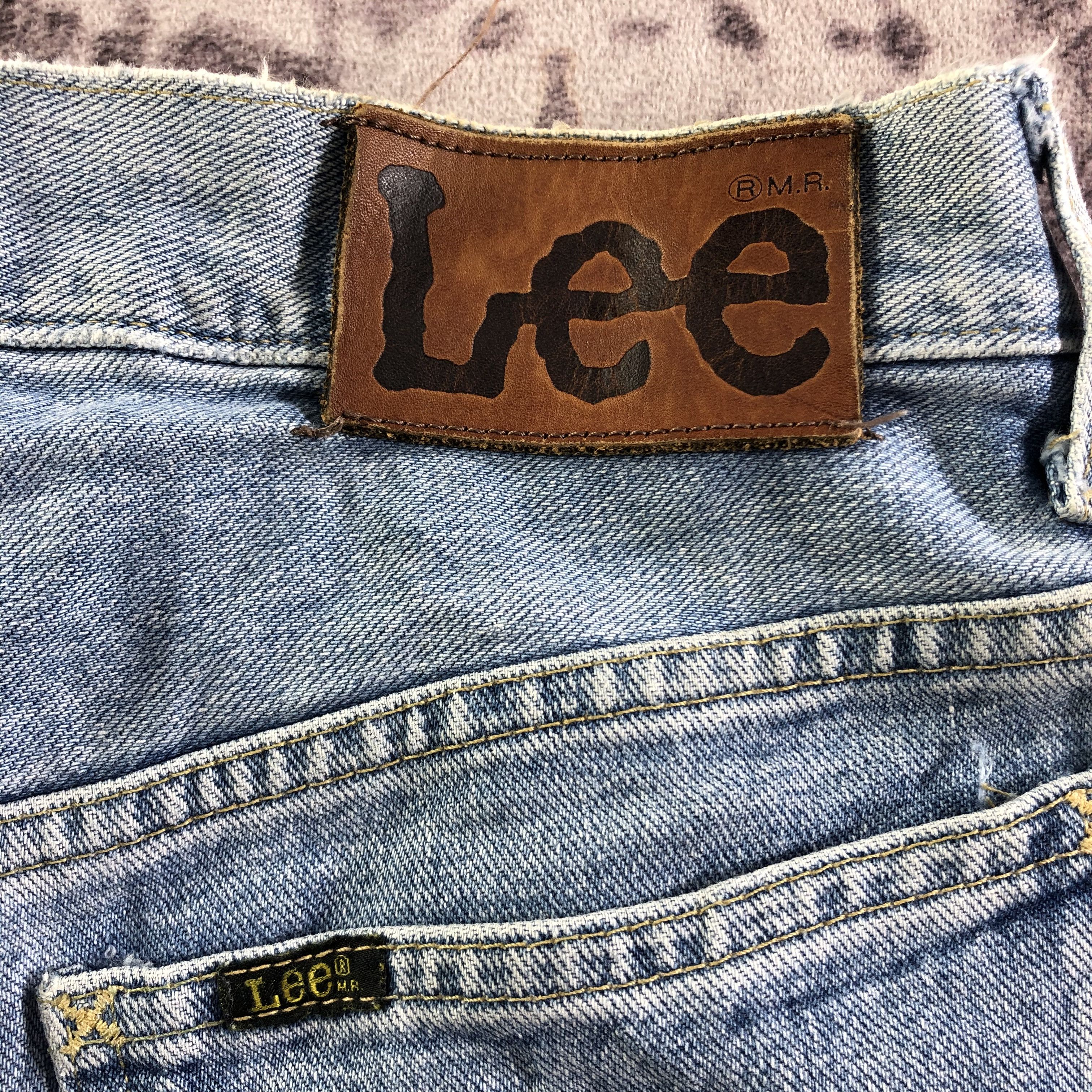 Lee × Vintage Vintage Light Wash Lee Selvedge Jeans-JM3585 Size 28" / US 6 / IT 42 - 5 Thumbnail