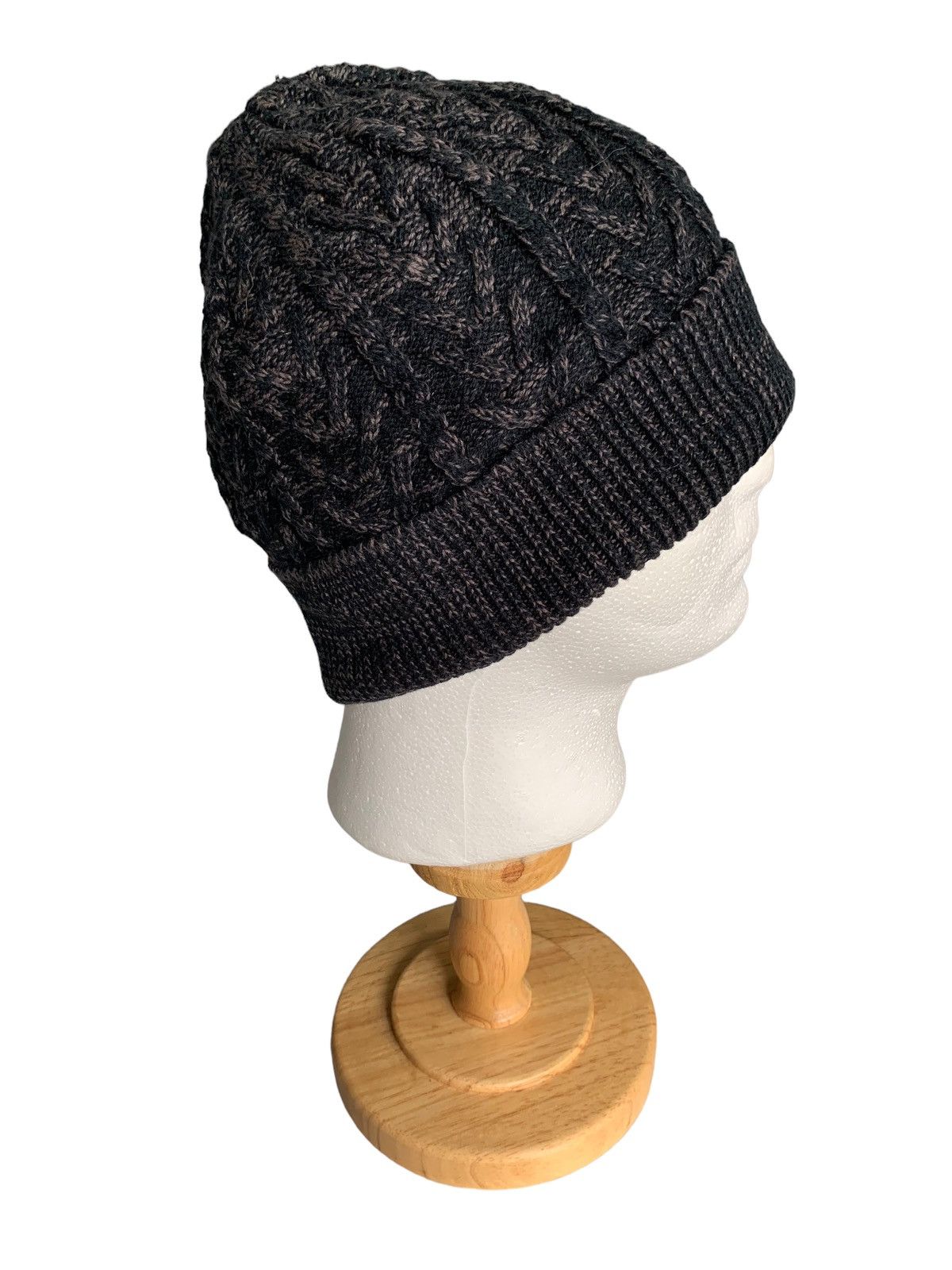 Japanese Brand × Vintage Punk style Nice Design Crochet Beanie Hats Size ONE SIZE - 3 Thumbnail
