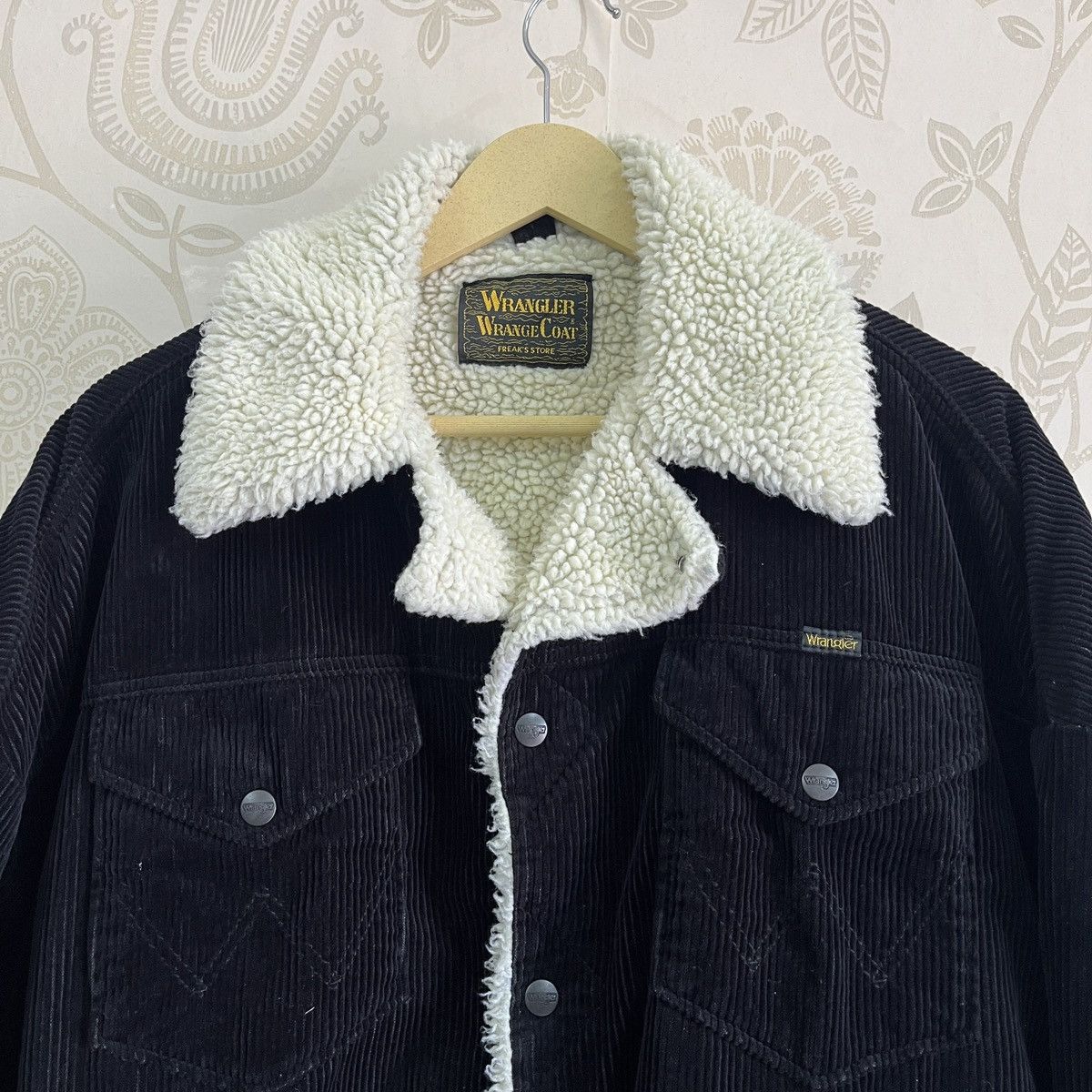 Vintage × Wrangler Vintage 1990s Wrangler Wrange Coat Wool Jacket Size US M / EU 48-50 / 2 - 19 Thumbnail