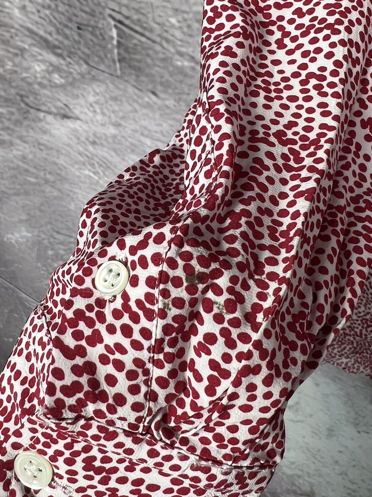 Isabel Marant Isabel Marant Catchell polka dot shirt in red Size M / US 6-8 / IT 42-44 - 6 Thumbnail