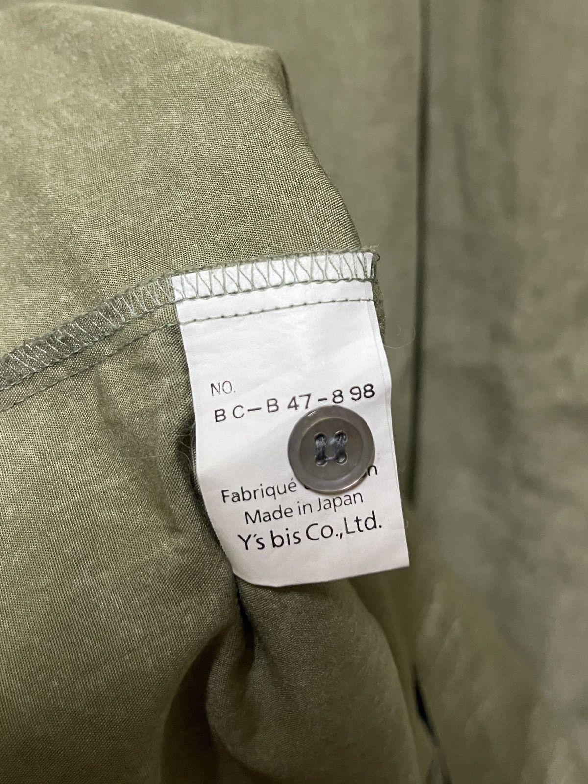 Y's × Yohji Yamamoto Ys Bis Shirt Size M / US 6-8 / IT 42-44 - 13 Thumbnail