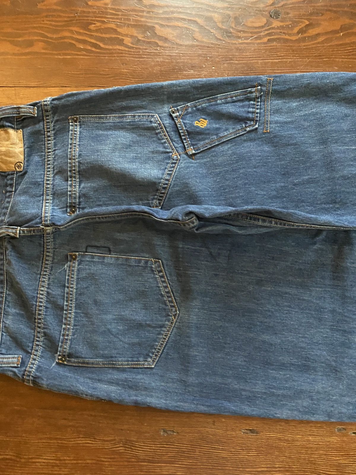 Rocawear Vintage Y2K’s Rocawear Wide Leg Baggy Denim Jeans 35x32 Size US 35 - 7 Thumbnail