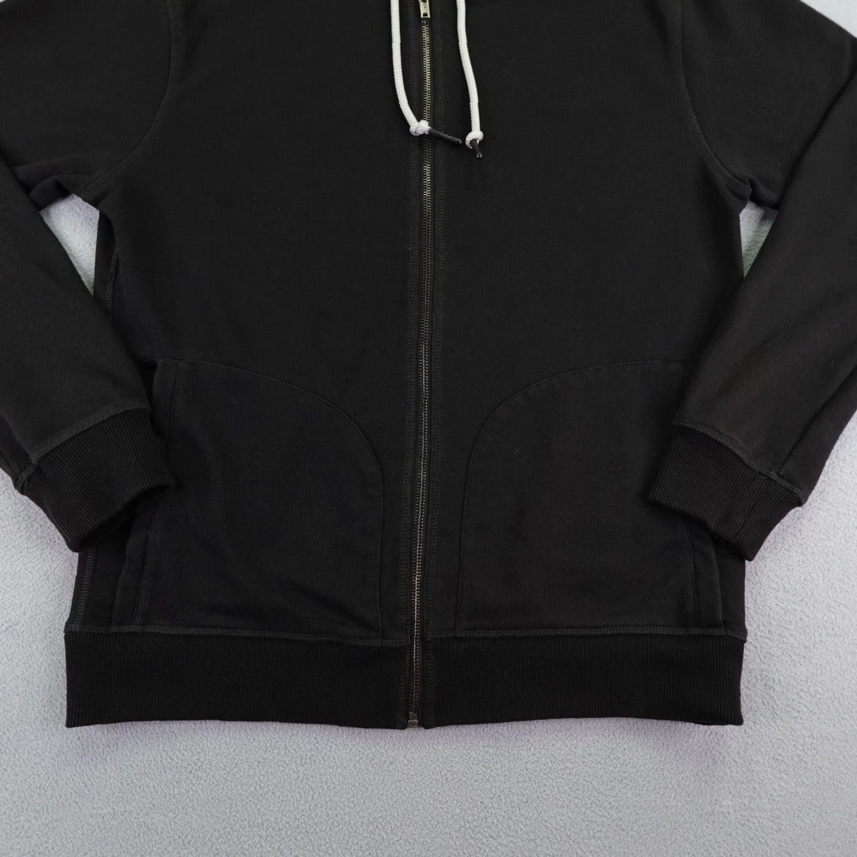 Vintage FIGS Hoodie Mens Medium Black Full Zip Up All Good In the Hood Sweatshirt Nurse Size US M / EU 48-50 / 2 - 3 Thumbnail
