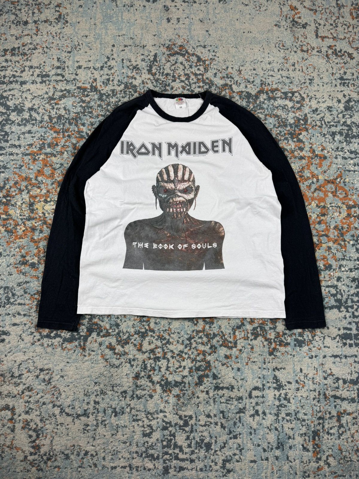 Band Tees Vintage 00s Iron Maiden the book of souls long sleeve tee Size US XL / EU 56 / 4 - 1 Thumbnail