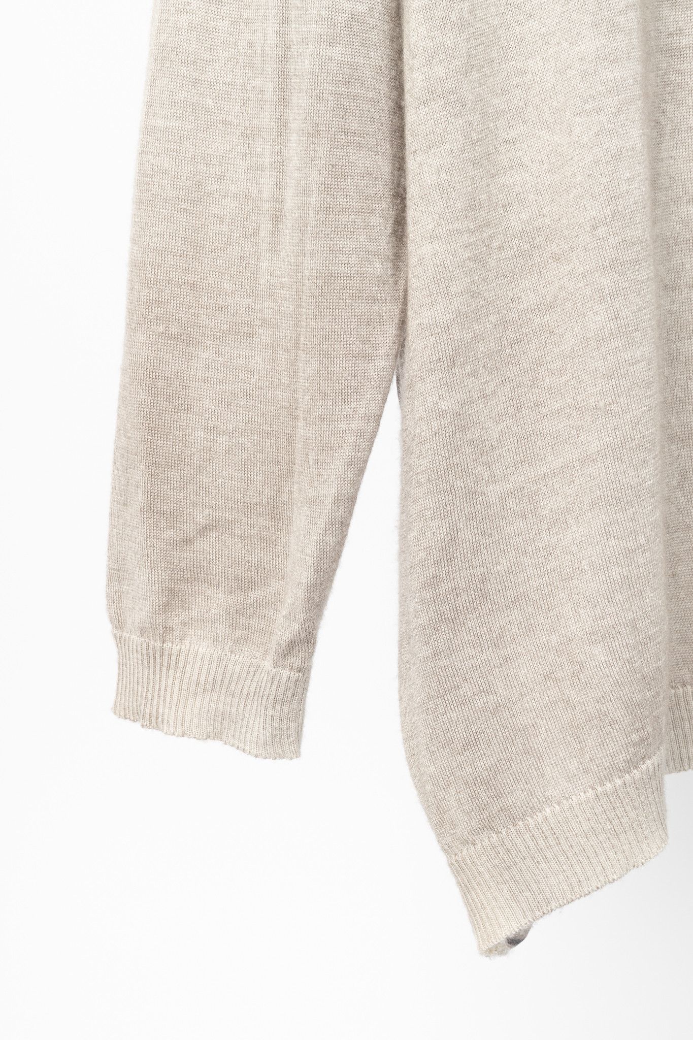 Avant Toi Avant Toi Taupe Cashmere & Silk-Back Water-Print Sweater Size XS / US 0-2 / IT 36-38 - 6 Thumbnail