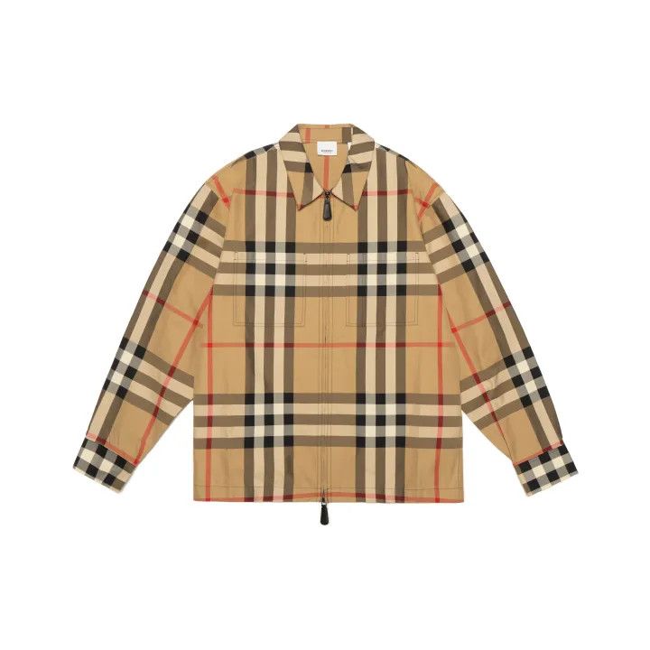 Burberry Burberry Classic Plaid Button-Up Long Sleeve Shirt Size US L / EU 52-54 / 3 - 1 Thumbnail