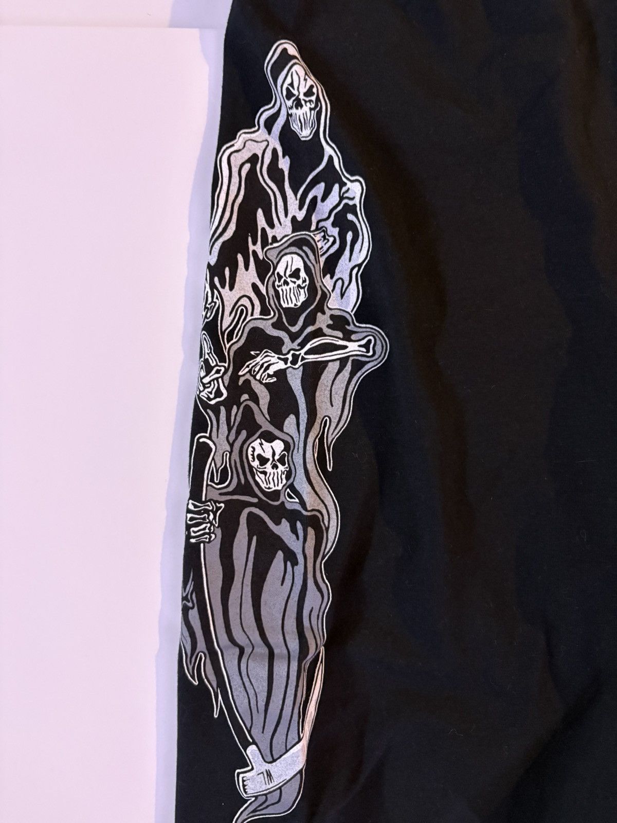 Other Warren lotas “Three Reapers” Biker shorts Size 29" - 3 Thumbnail
