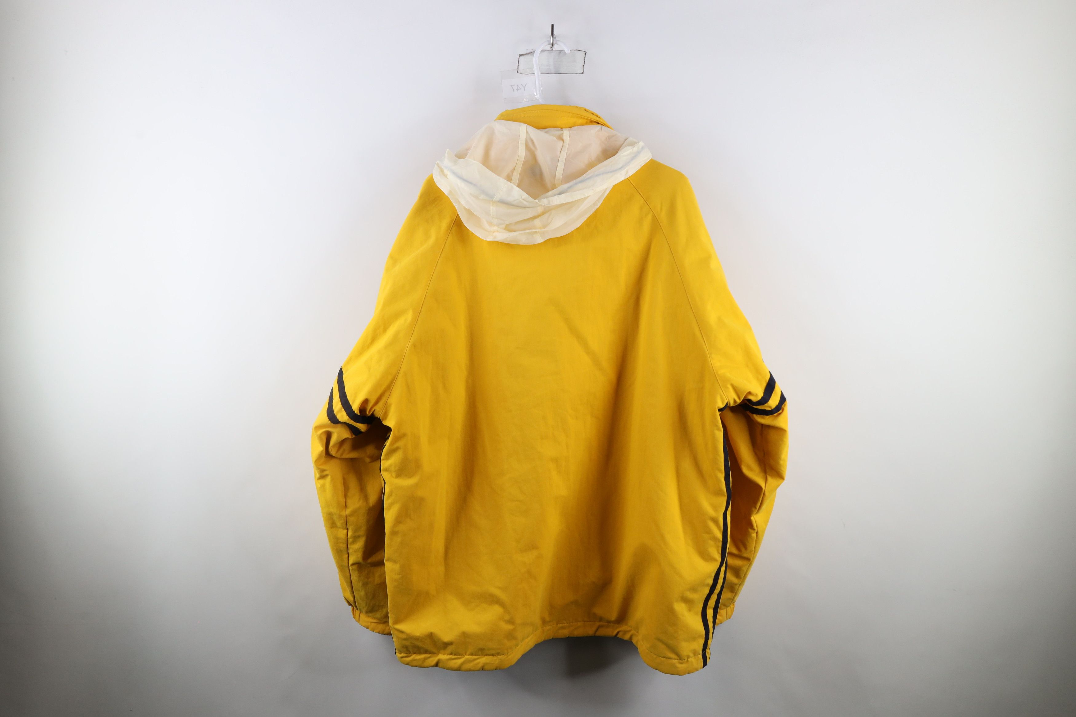 Nautica × Vintage Vintage 90s Nautica Reversible Hooded Sailing Jacket Coat Size US XL / EU 56 / 4 - 18 Thumbnail