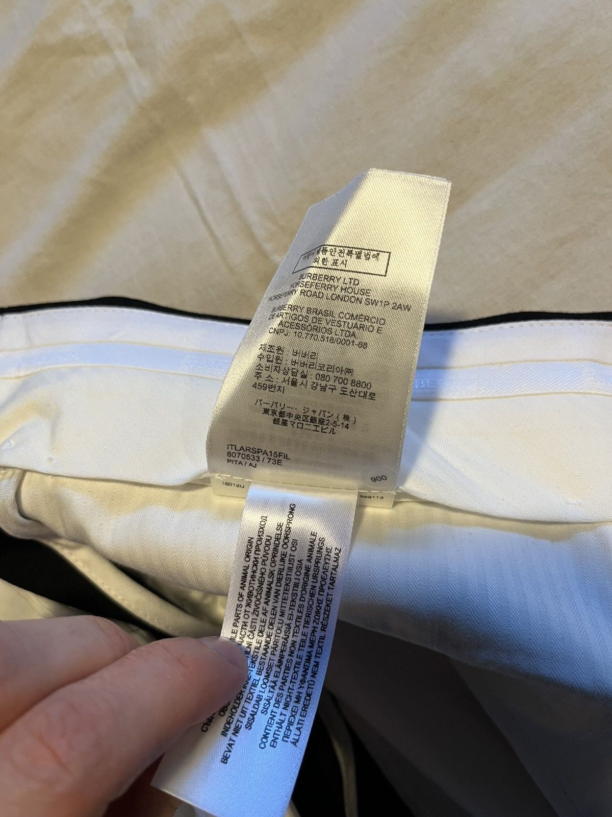 Burberry Burberry pleated wide leg wool trousers. Size US 32 / EU 48 - 10 Thumbnail