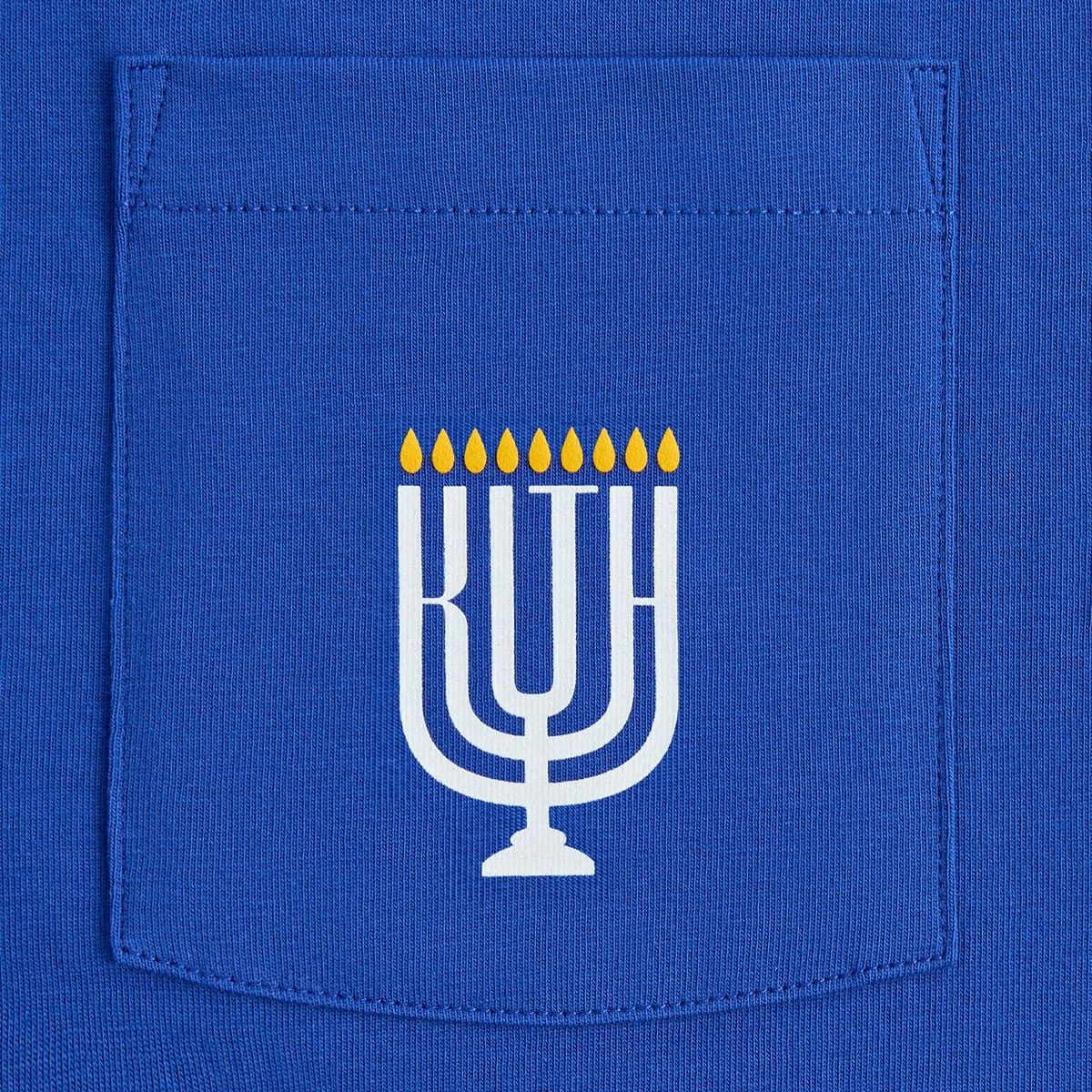 Kith Kith Menorah Pocket Tee in Current (Blue) Men’s Size XL Size US XL / EU 56 / 4 - 3 Thumbnail