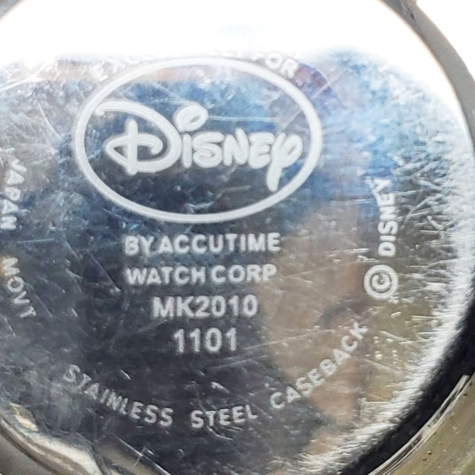 Disney Disney Mickey Mouse Chain Mail Watch Mother of Pearl Face Size ONE SIZE - 7 Thumbnail