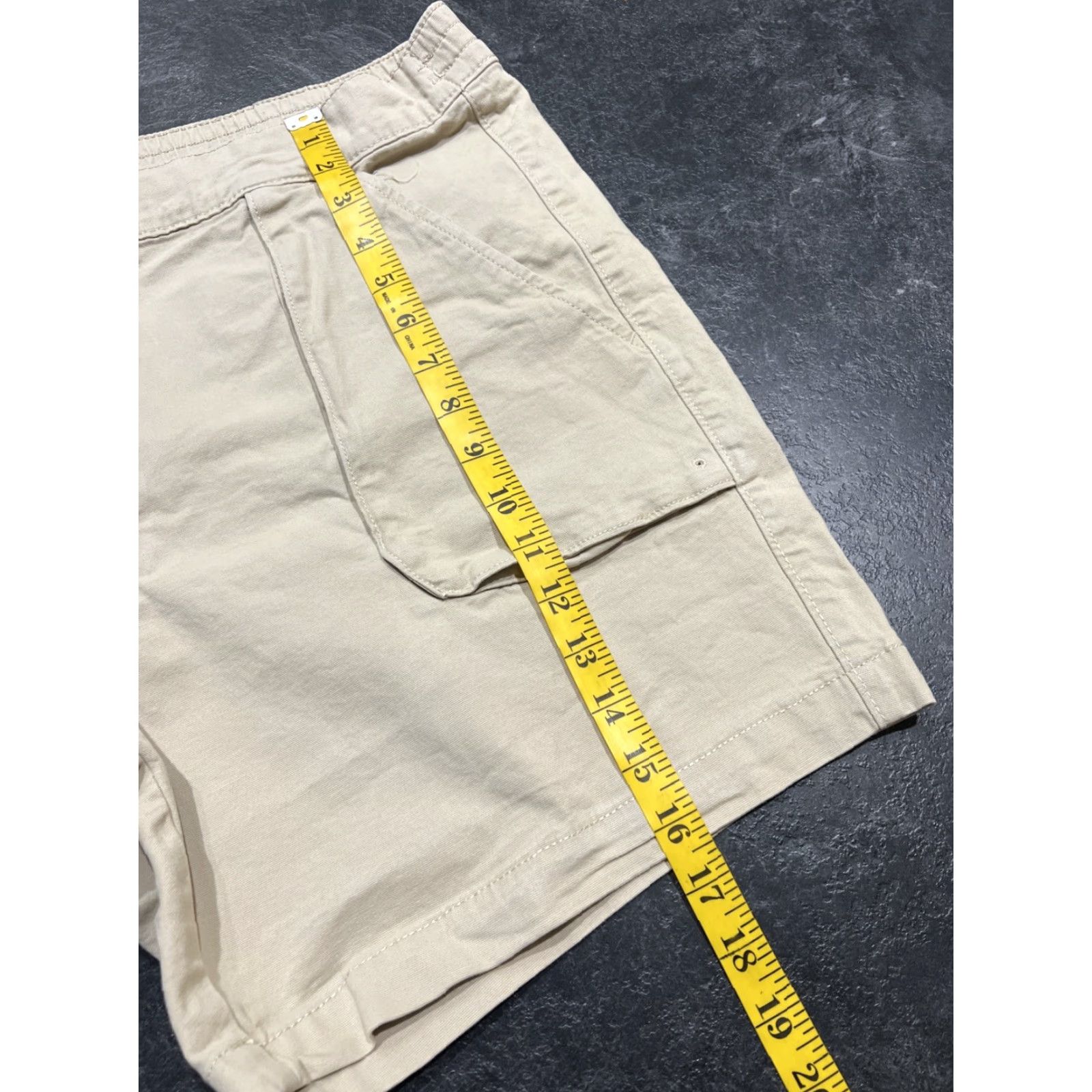 Vintage VINTAGE St. John's Bay Mens Chino Shorts Size 40 Khaki Beige Cotton Spandex Outdoor Size US 40 / EU 56 - 6 Thumbnail