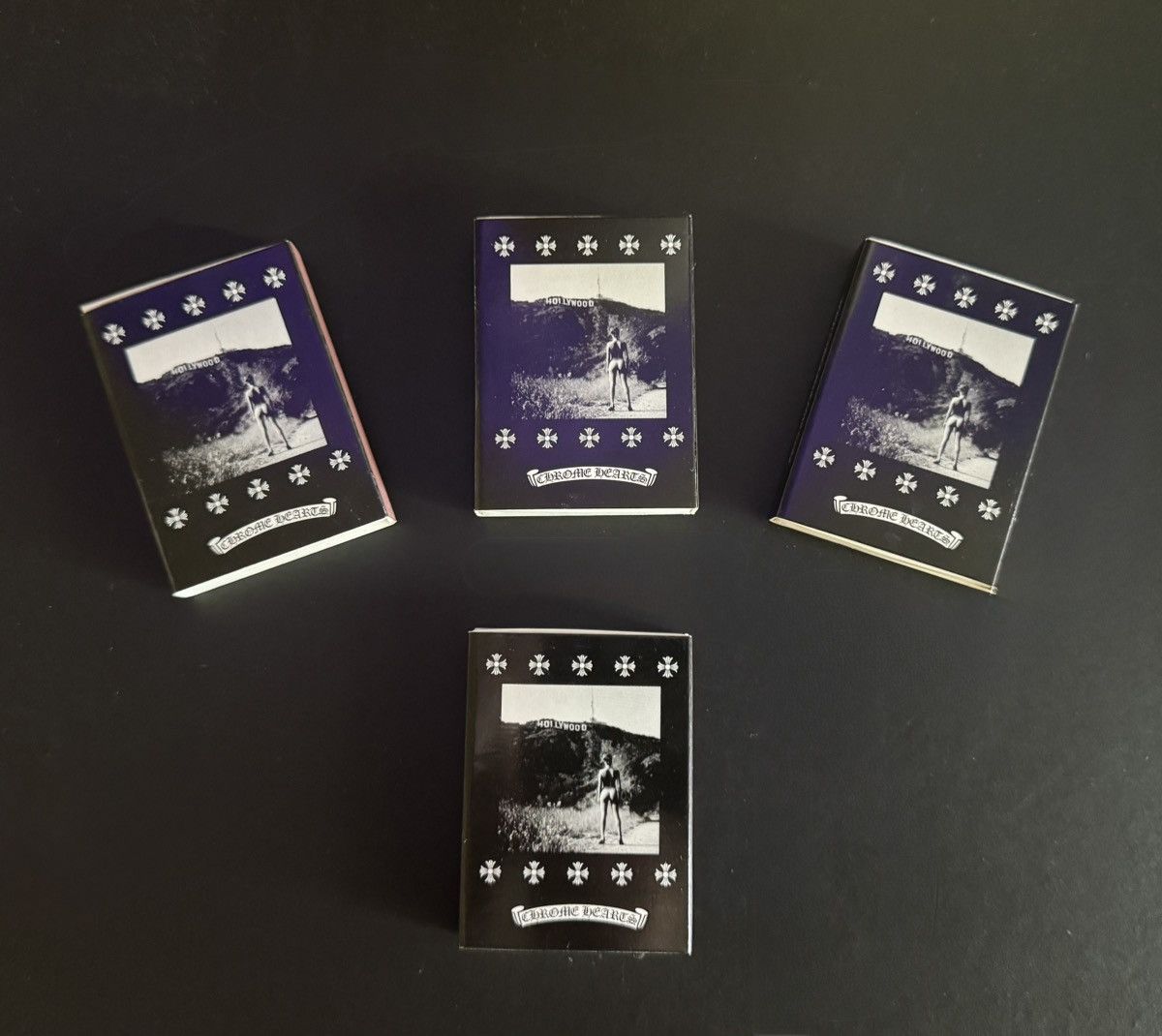 AUTHENTIC BRAND NEW CHROME HEARTS MATCHES 1 BOX MATCH STICKS