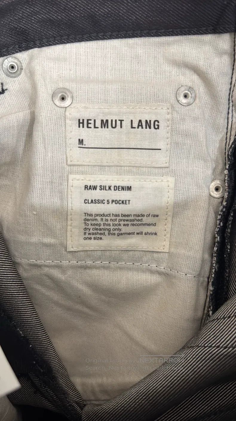 Helmut Lang Helmut Lang 01, Silk Denim, Jeans Size US 26 / EU 42 - 5 Thumbnail