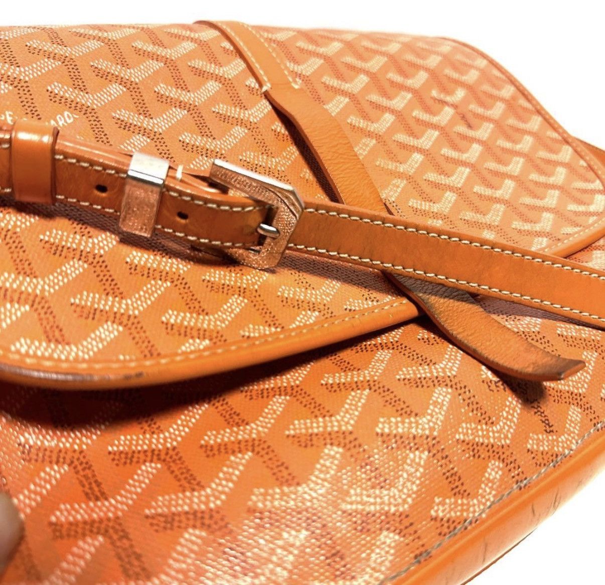 Goyard Goyard belvedere MM shoulder Bag Orange Size ONE SIZE - 8 Thumbnail