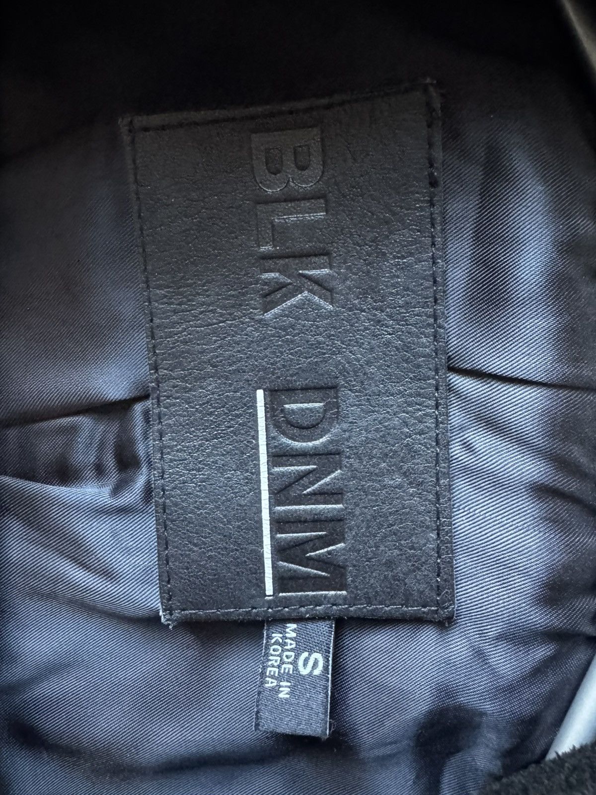 Blk Dnm Suede Motorcycle Jacket Size US S / EU 44-46 / 1 - 2 Thumbnail