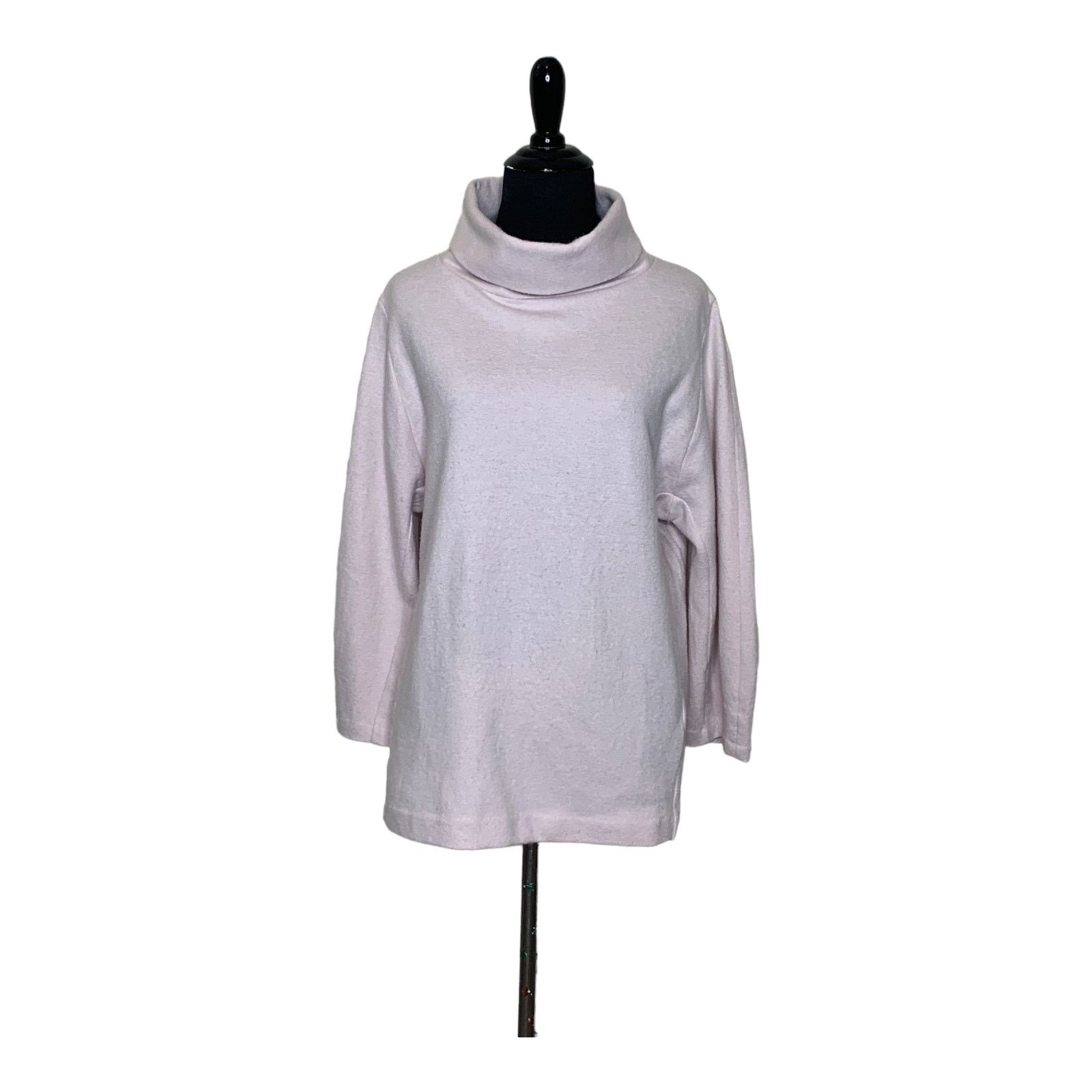 Cos COS pink wool cotton turtle neck oversize sweater size XS Size XS / US 0-2 / IT 36-38 - 8 Thumbnail