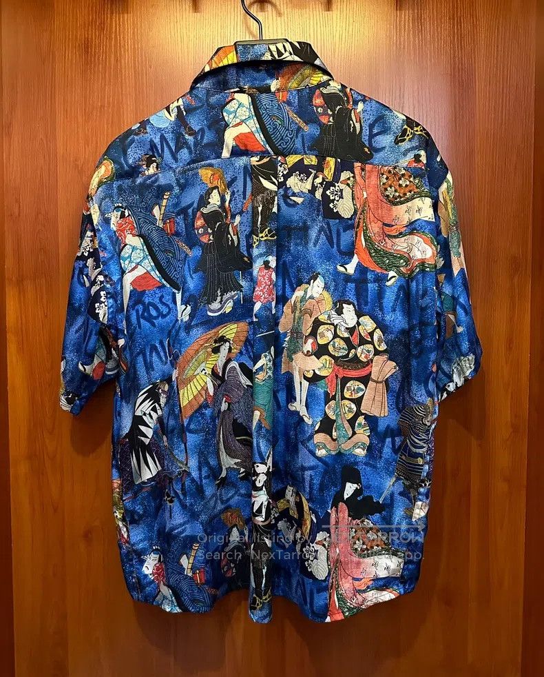 Martine Rose Martine Rose Geisha Ukiyo-e short-sleeved shirt Size US S / EU 44-46 / 1 - 2 Thumbnail