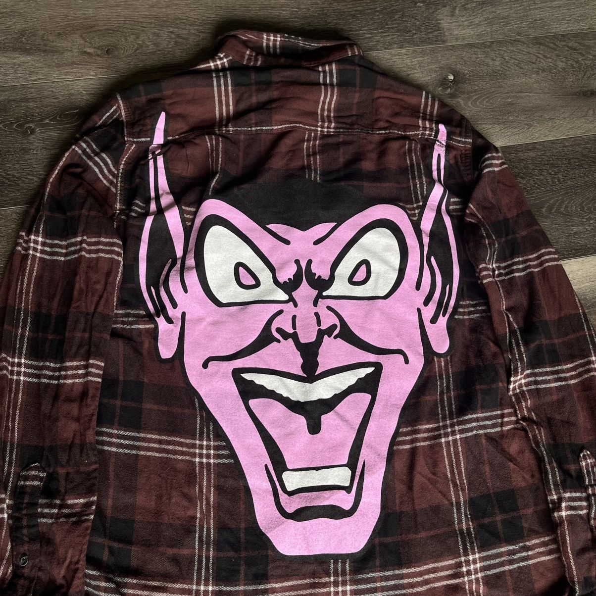 Asspizza Asspizza Babbitt Goblin Revived Logo Flannel Button Up Shirt Size US M / EU 48-50 / 2 - 3 Thumbnail