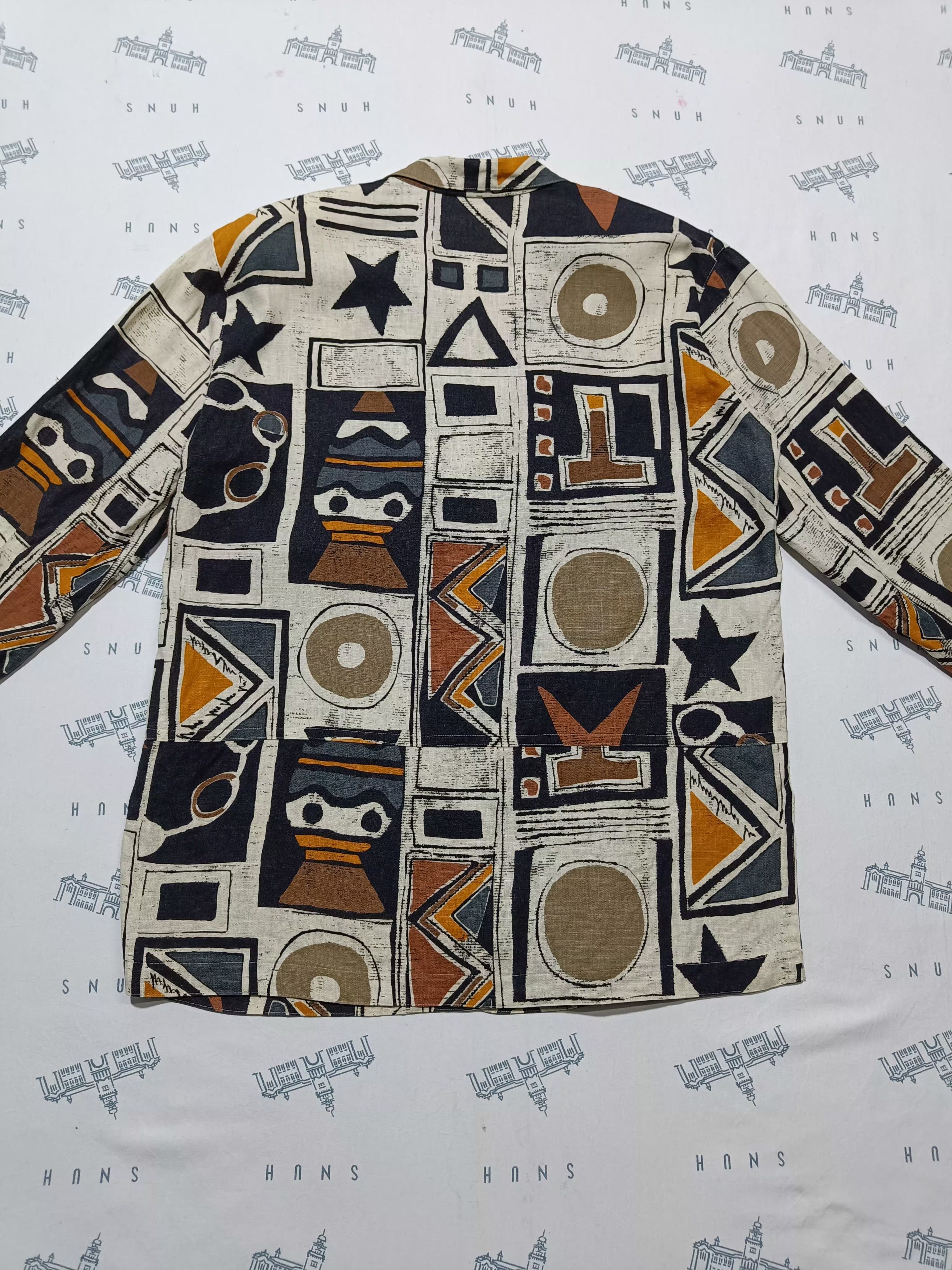 Japanese Brand Elegance Harajuku Style Weaver Canvas Outerwear Size US L / EU 52-54 / 3 - 5 Thumbnail