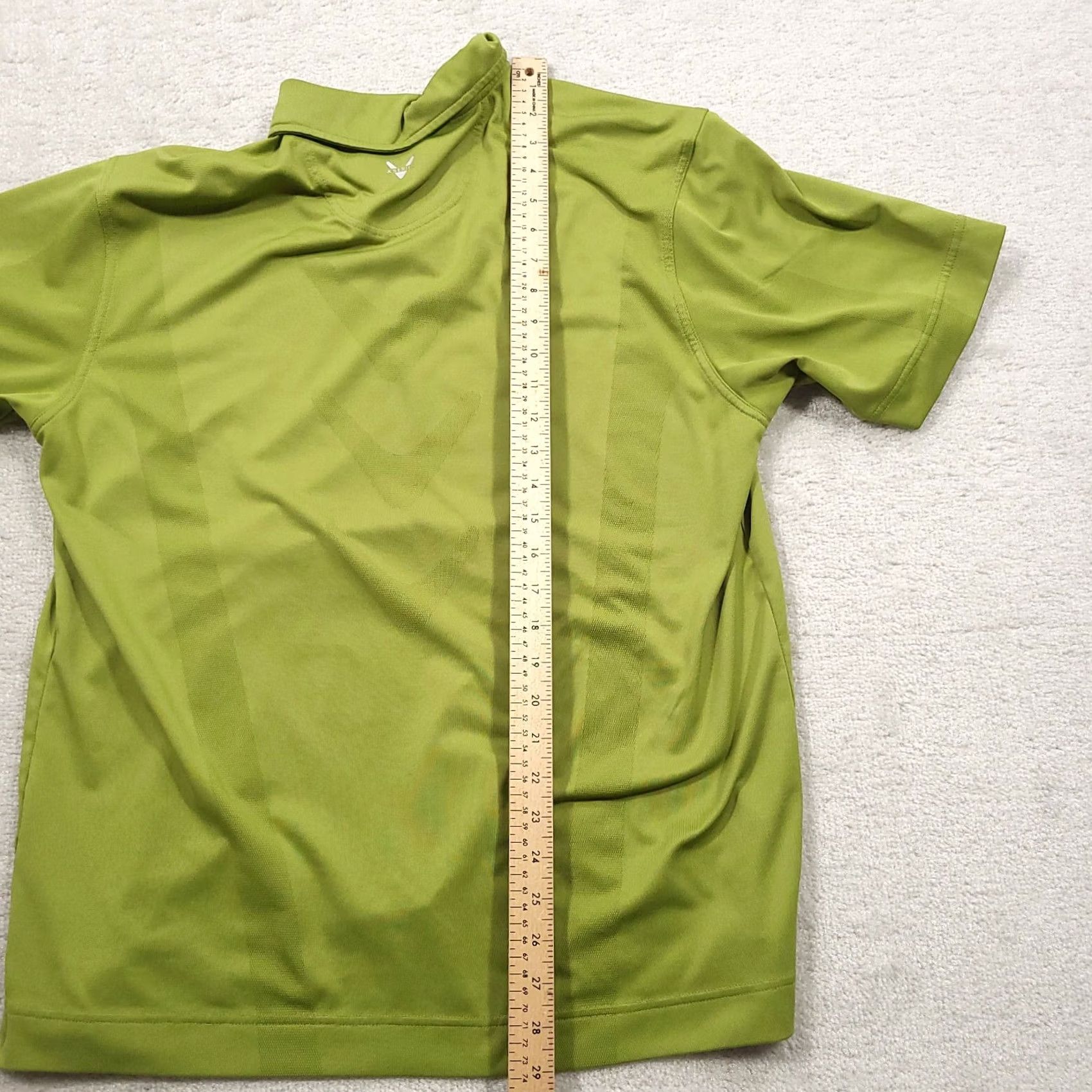 Callaway Callaway Golf Polo Shirt Mens Large Short Sleeve Green Stripe Logo Size US L / EU 52-54 / 3 - 6 Thumbnail