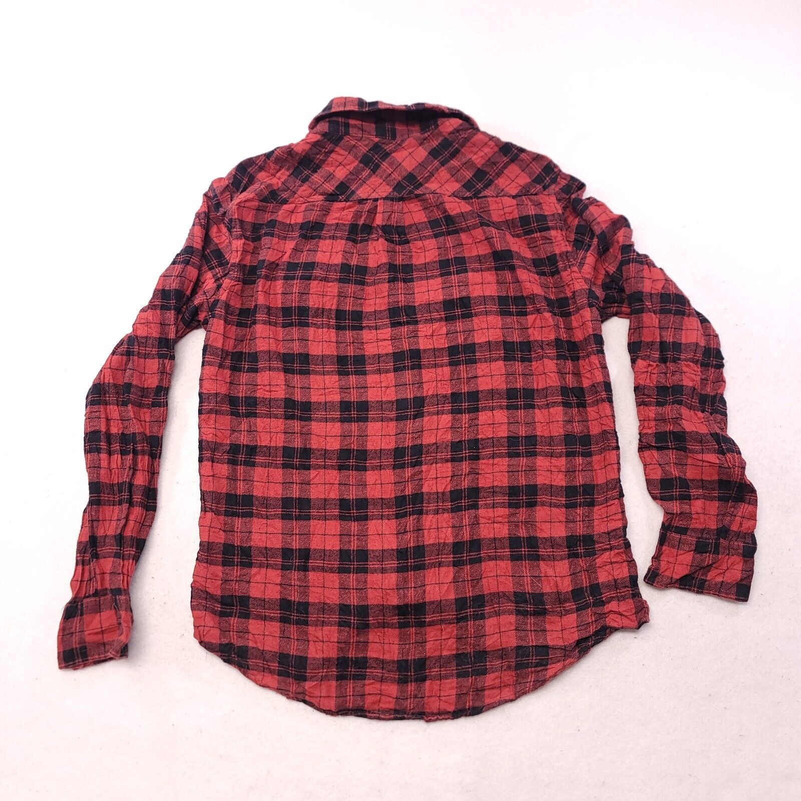Mossimo Mossimo Tartan Flannel Button Up Shirt Mens Size M Red Black Size US M / EU 48-50 / 2 - 9 Thumbnail