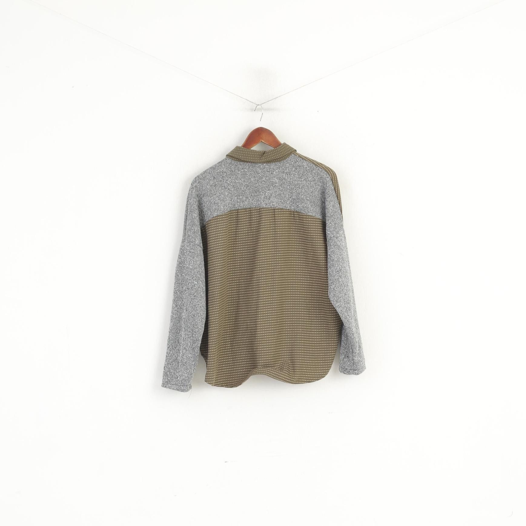 Other Made in Italy Women M Casual Shirt Green 6466 Size M / US 6-8 / IT 42-44 - 8 Thumbnail