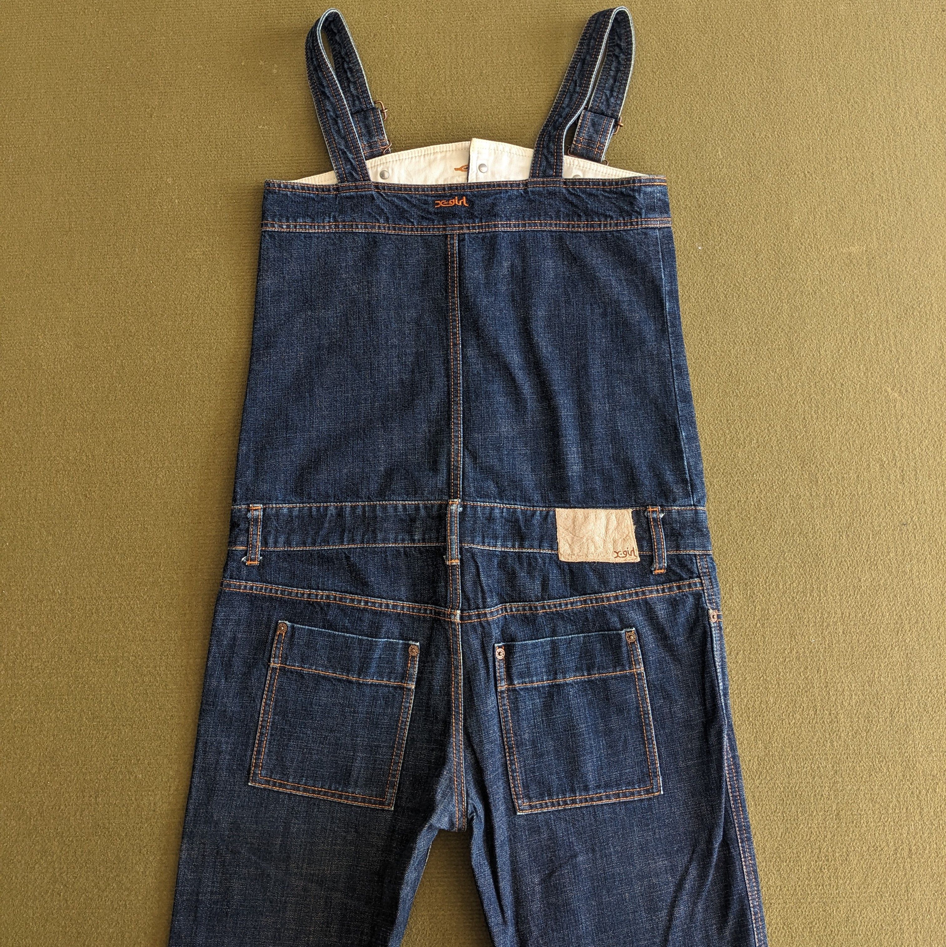 Japanese Brand Vintage X-GIRL Japanese Brand Jumpsuit Overall Jacket Size US 36 / EU 52 - 2 Thumbnail