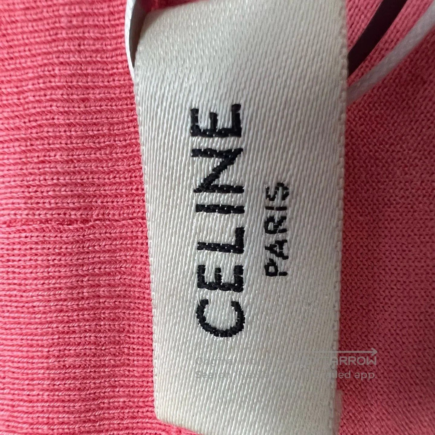 Celine Celine Short Sleeve T-Shirt. Size XS / US 0-2 / IT 36-38 - 3 Thumbnail