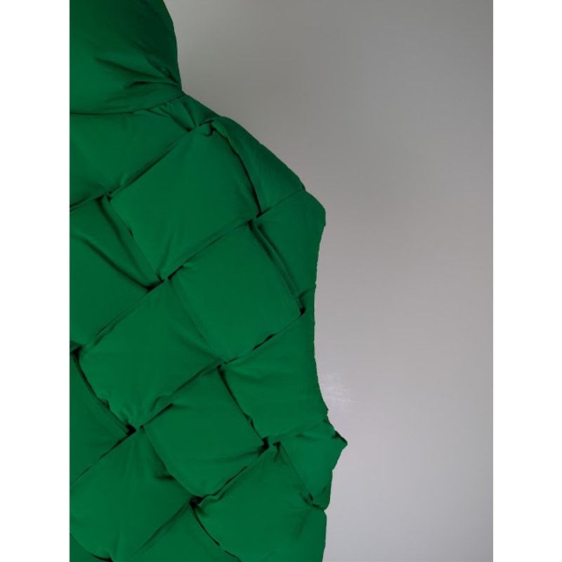 Bottega Veneta o1rshd1 Tech Nylon Vest in Parakeet Size US M / EU 48-50 / 2 - 15 Thumbnail