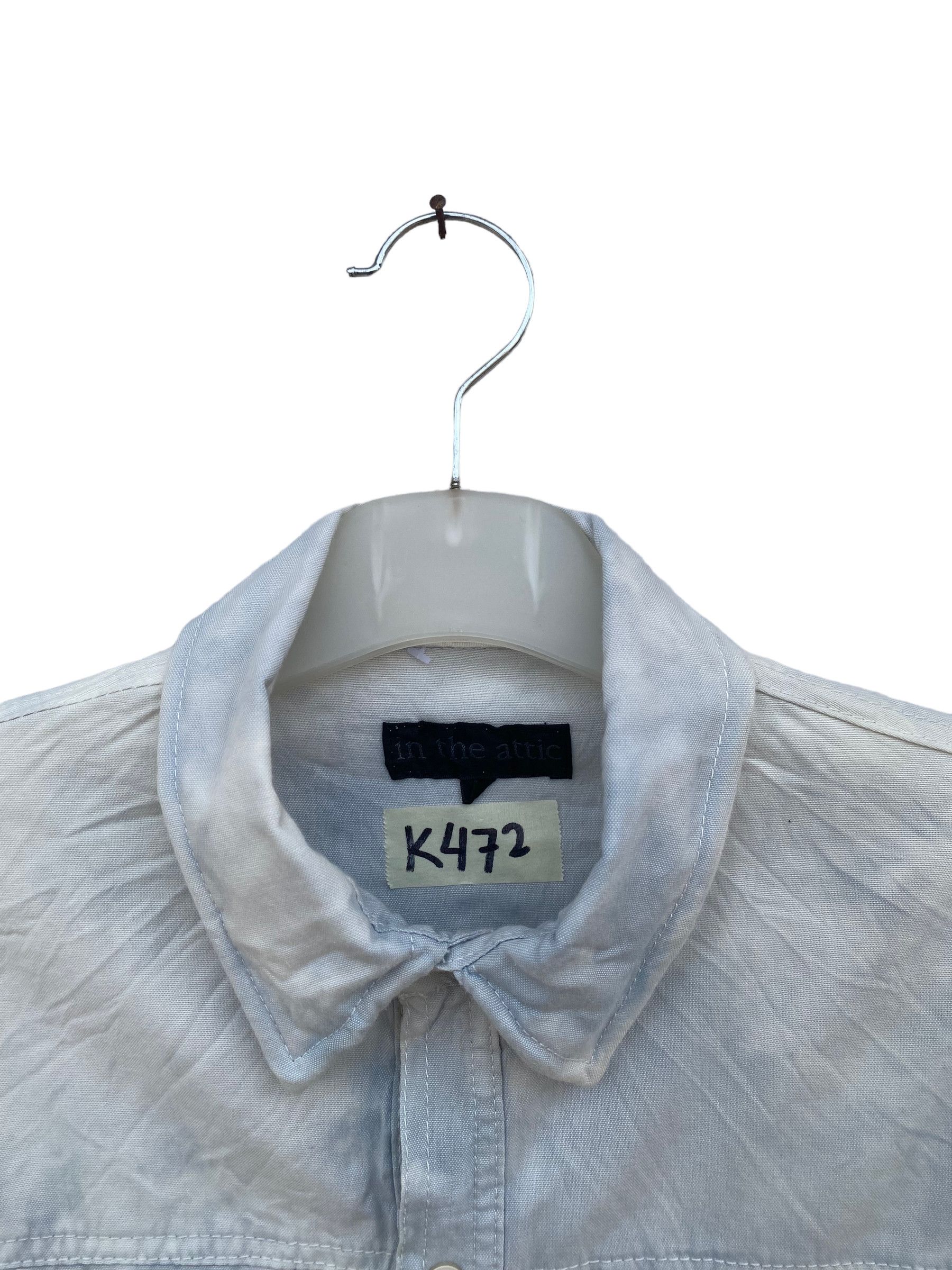 In The Attic IN THE ATTIC ACID WASH SHIRT Size US L / EU 52-54 / 3 - 4 Thumbnail