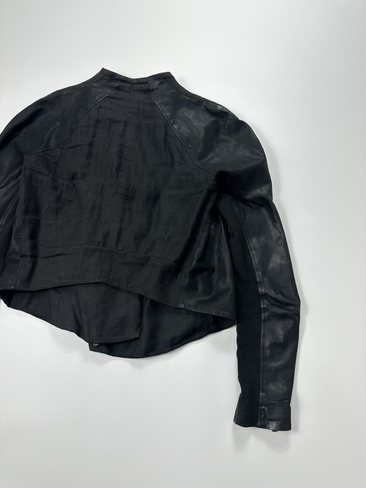 Helmut Lang Helmut Lang Leather Jacket Archive Zip Black Size M / US 6-8 / IT 42-44 - 16 Thumbnail