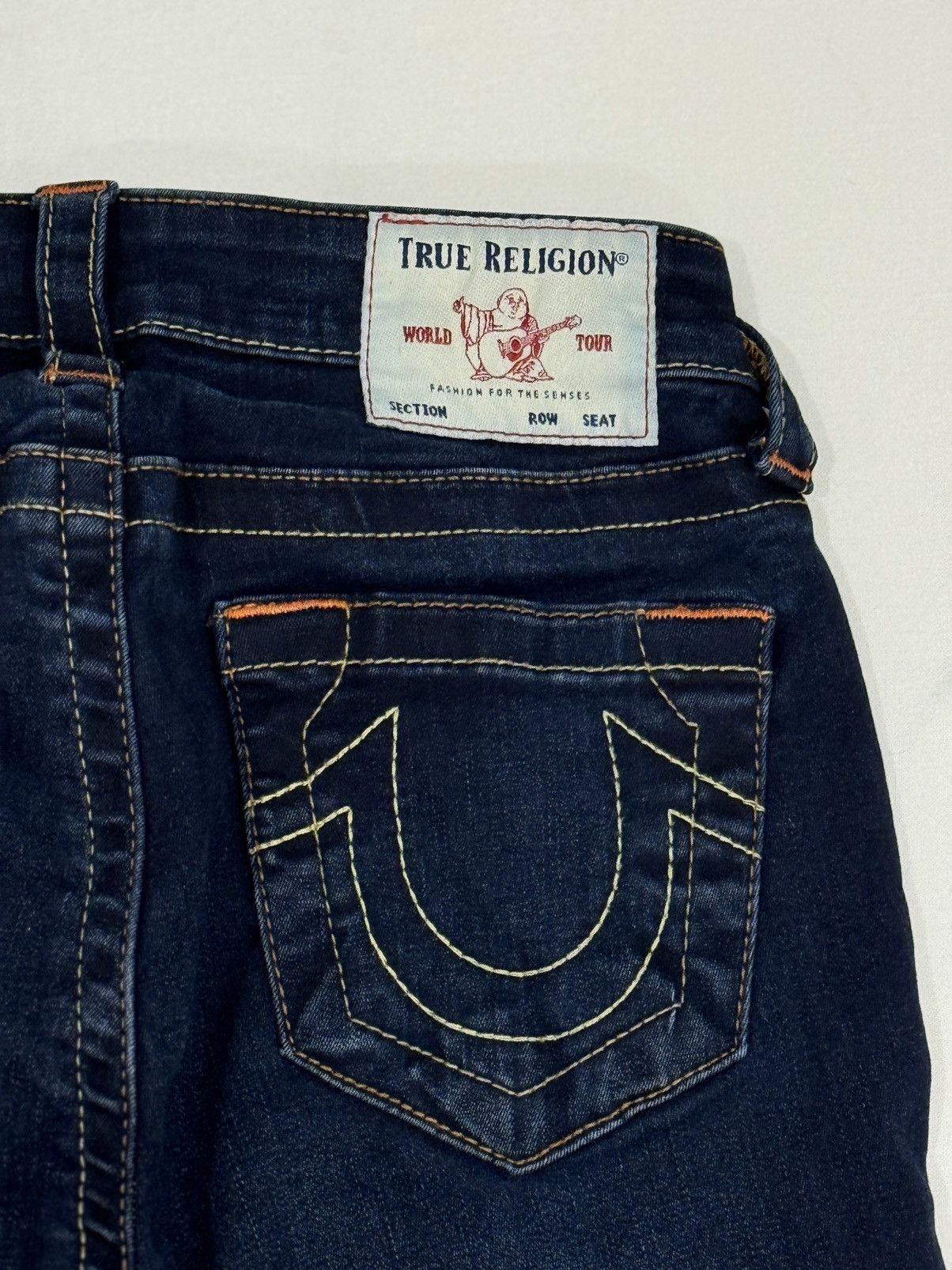 True Religion True Religion Halle Mid Rise Super Skinny Jeans Womens 26 Size 26" / US 2 / IT 38 - 4 Thumbnail