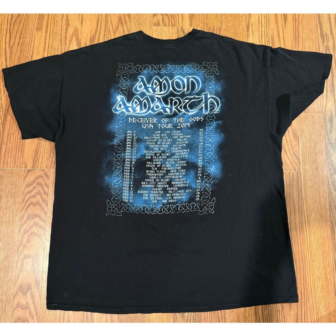 Other Amon Amarth Connecting right side shirt 2014 Tour Size XL Size US XL / EU 56 / 4 - 2 Thumbnail