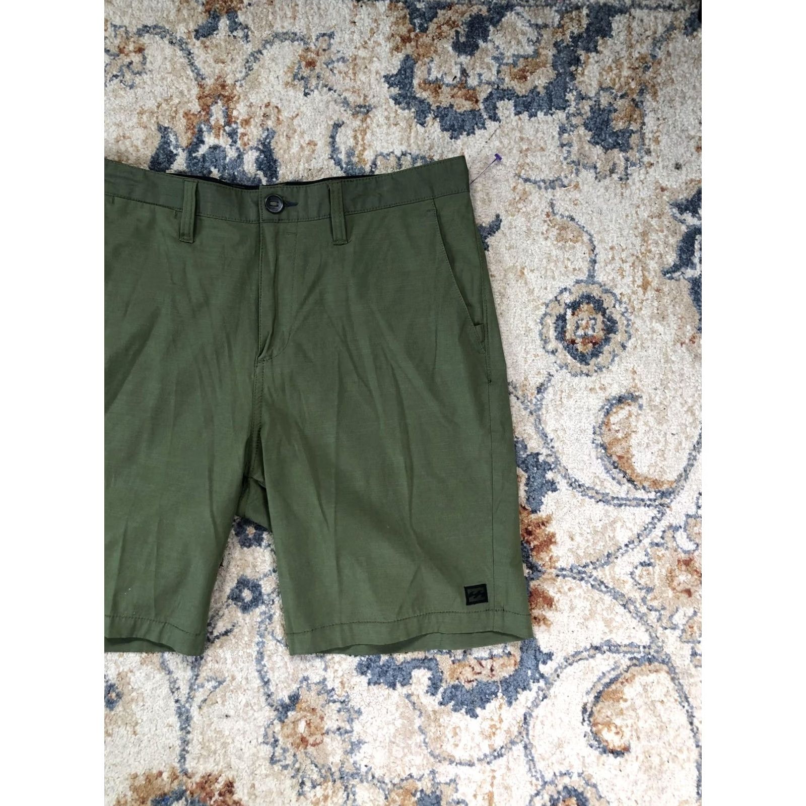 Billabong Billabong Shorts Mens 34 Green Stretch Chino 10 Inseam Casual Walkshort Summer Size US 34 / EU 50 - 3 Thumbnail