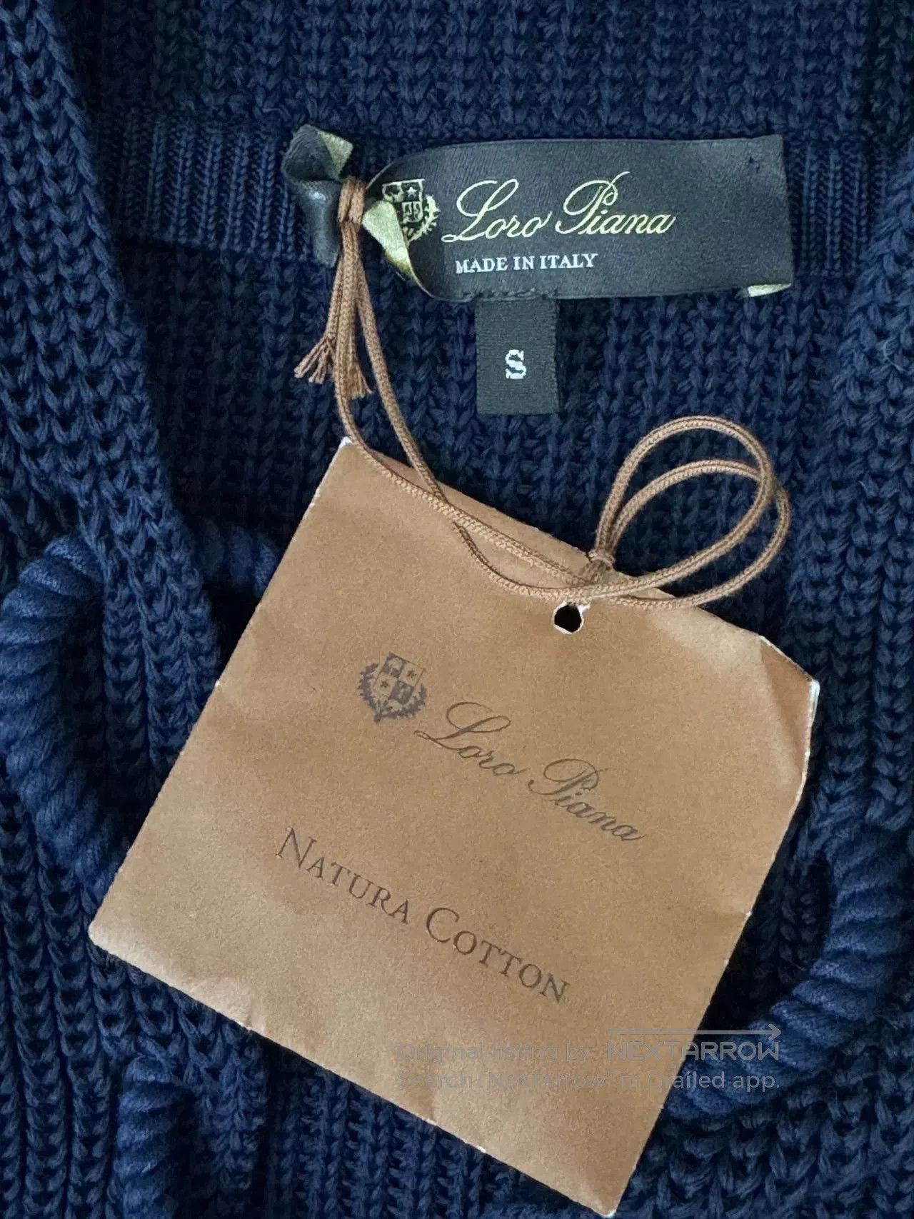 Loro Piana Loro Piana Women's Navy Hooded Knit. Size US S / EU 44-46 / 1 - 5 Thumbnail