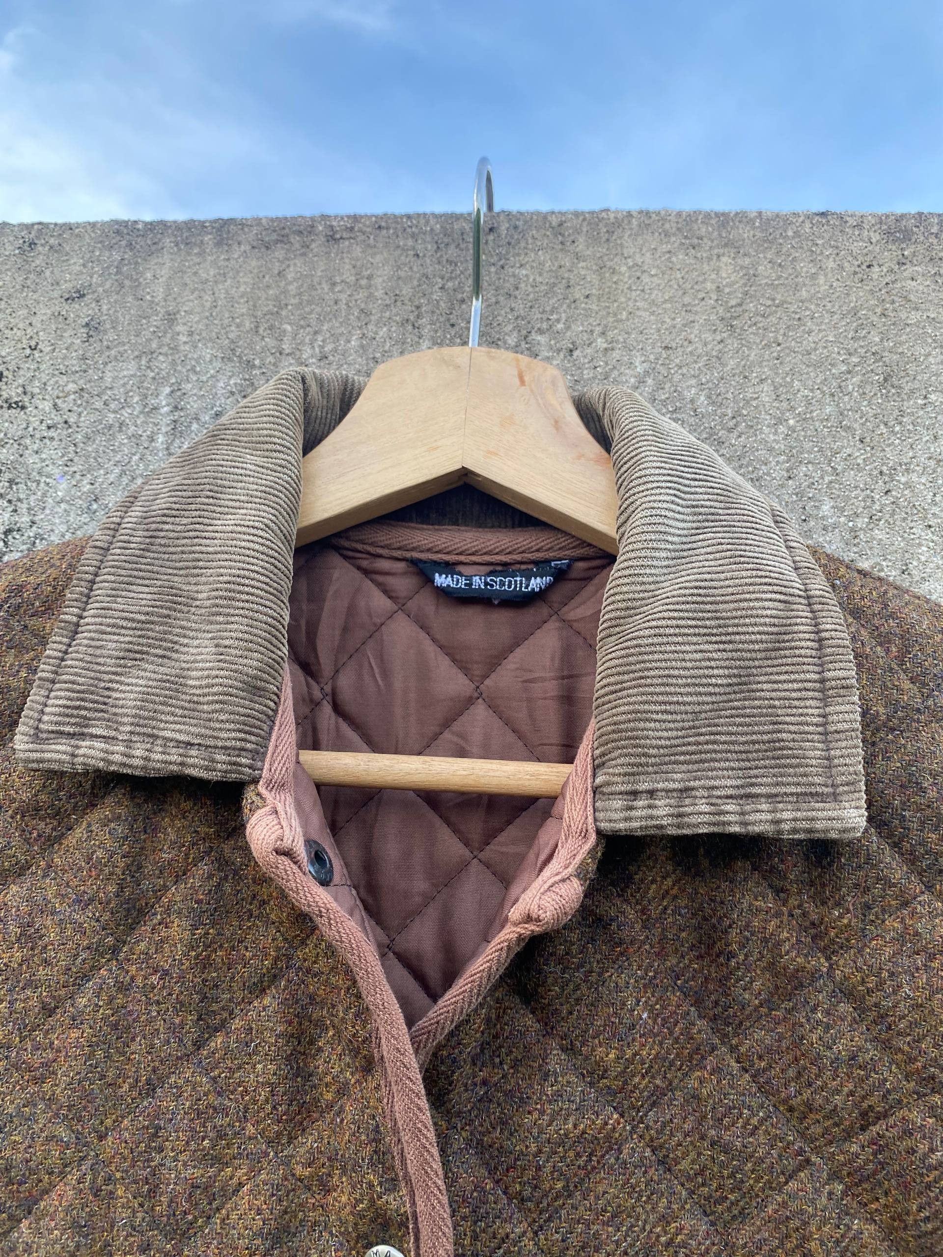 Mackintosh Mackintosh Scotland Quilted Wool Jacket Size US S / EU 44-46 / 1 - 4 Thumbnail