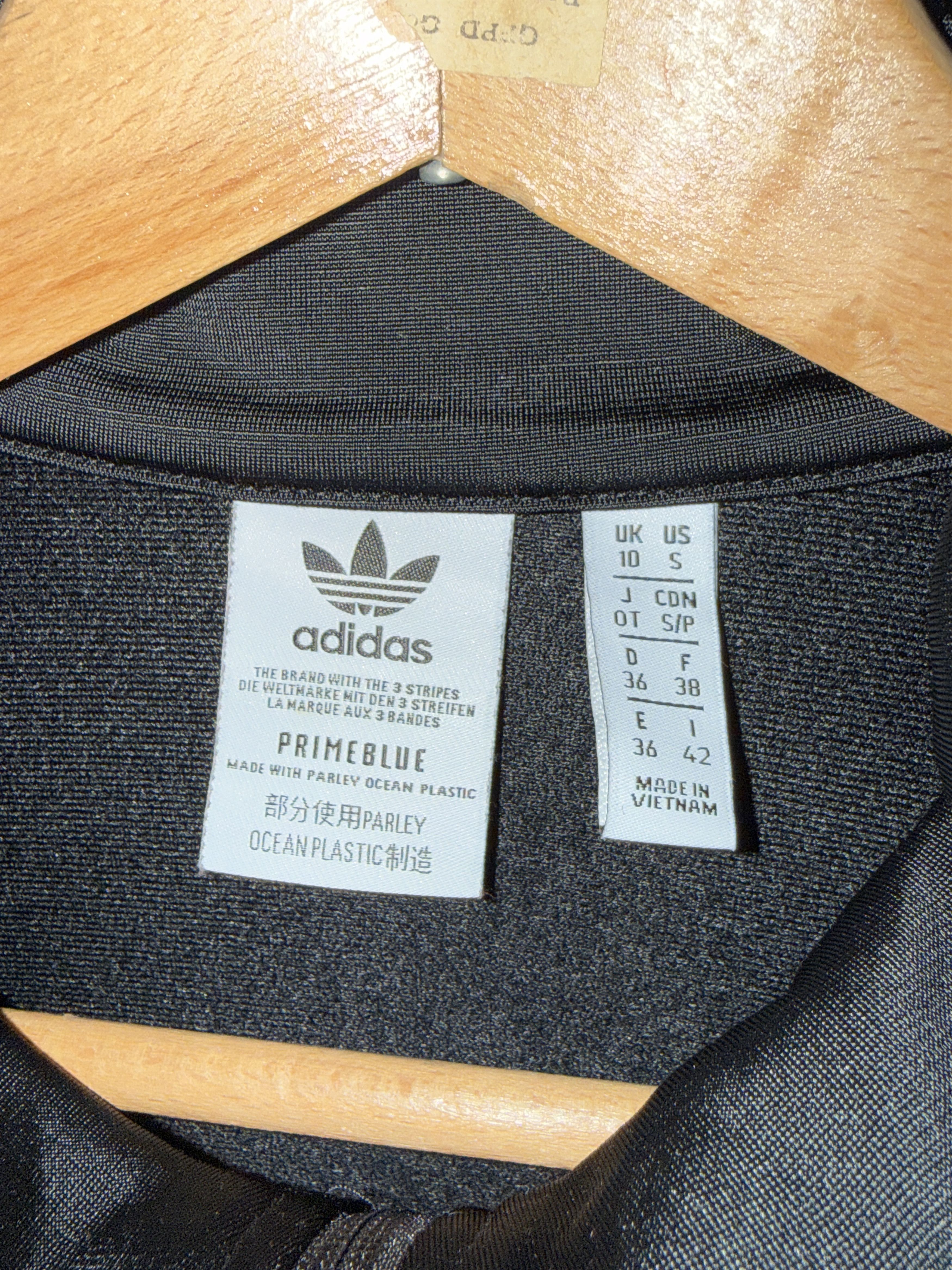 Adidas Adidas zip-up hoodie with stripes classic black mini logo Size S / US 4 / IT 40 - 5 Thumbnail