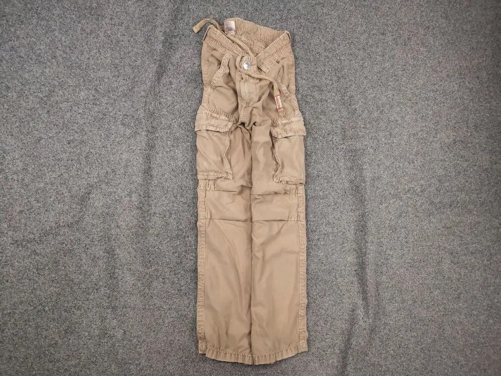 True Religion Vintage True Religion embroidered Faded Cargo Pants Supreme Size US 34 / EU 50 - 1 Thumbnail