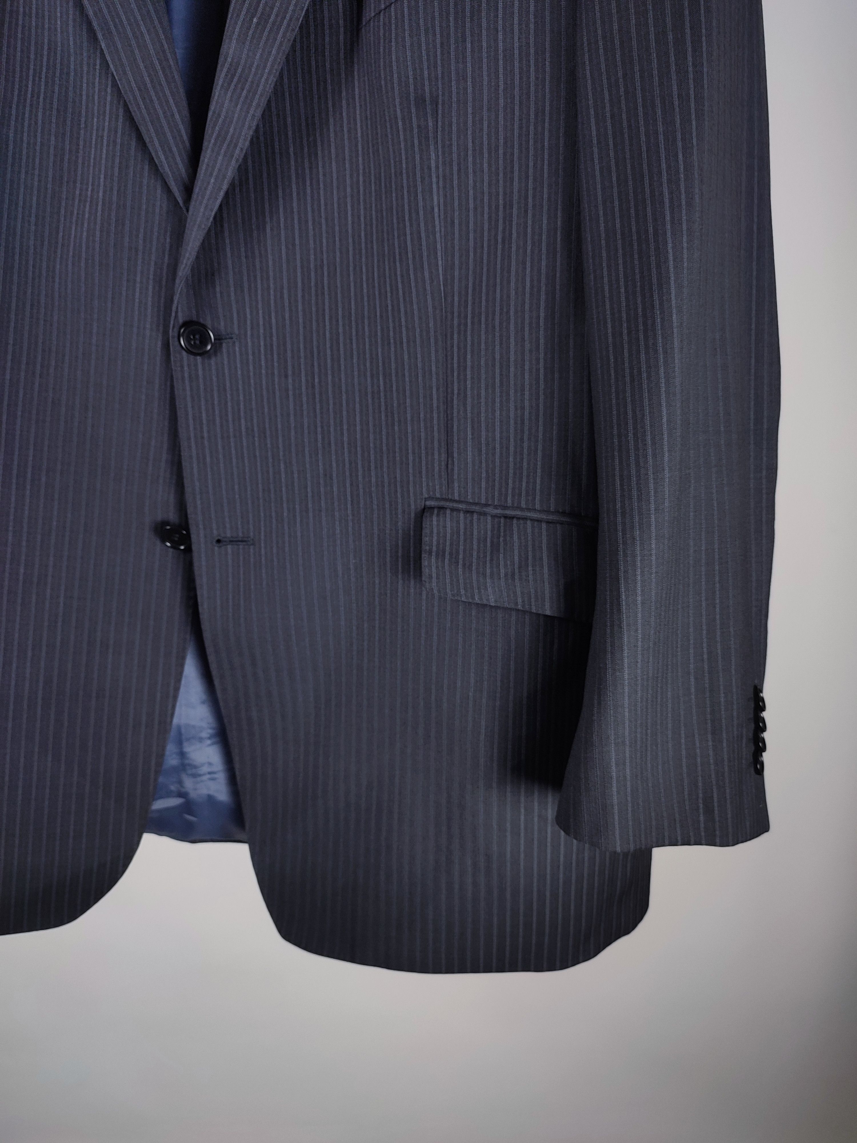 Balmain Vintage Balmain Stripe Long Blazer Size 48R - 9 Thumbnail