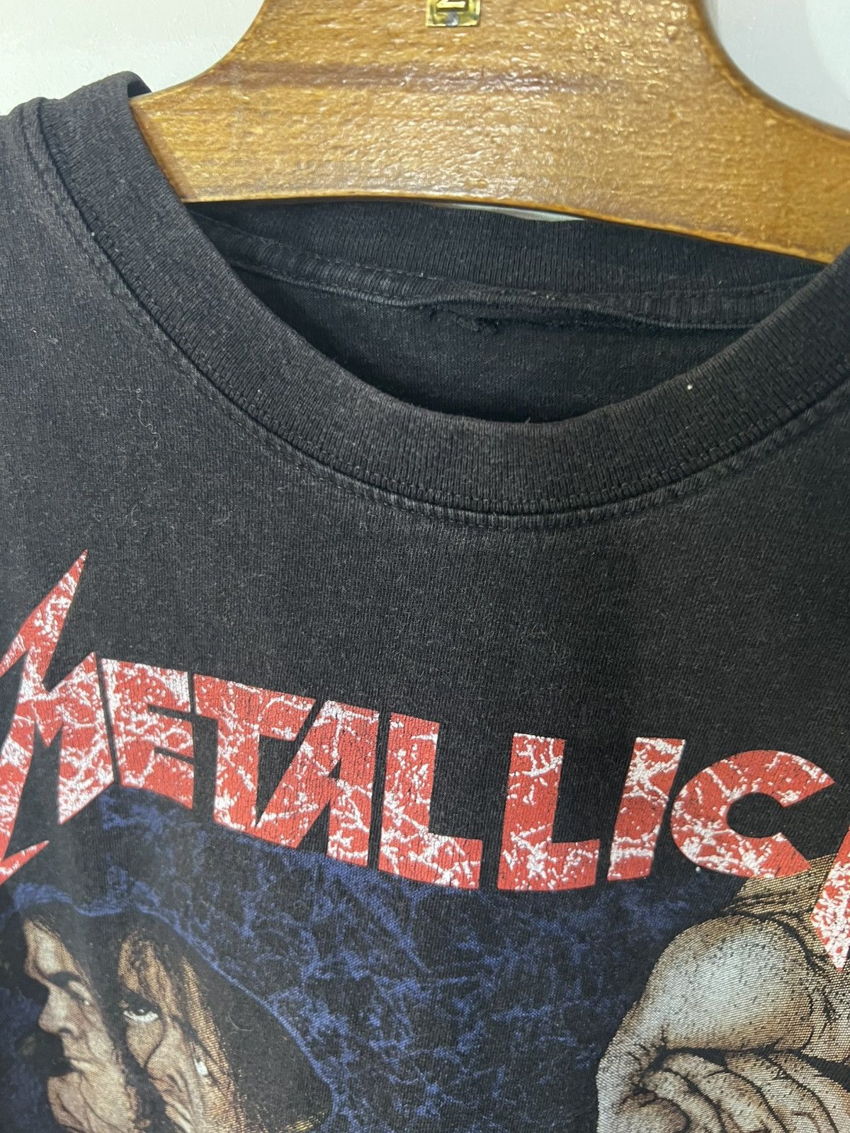 Band Tees Shirt vintage Metallica early Y2K Justice Size US L / EU 52-54 / 3 - 3 Thumbnail