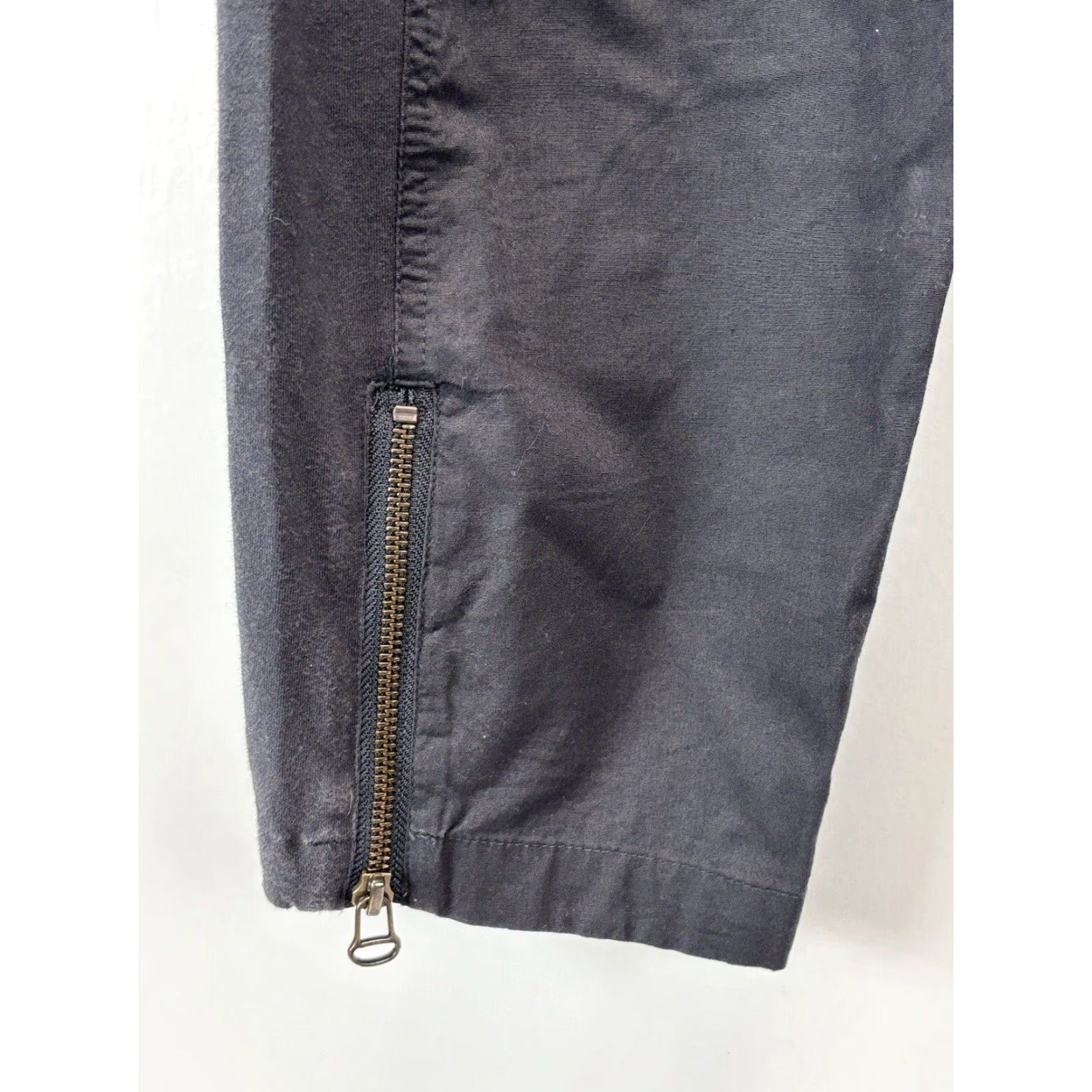 Soft Surroundings Soft Surroundings Women’s Ankle Pants Petites XL Gray Zippers Pull On Cotton Blend Zipper Tapered Ankle Style Size PXL Sz Pre-owned Size 40" / US 18 - 5 Thumbnail