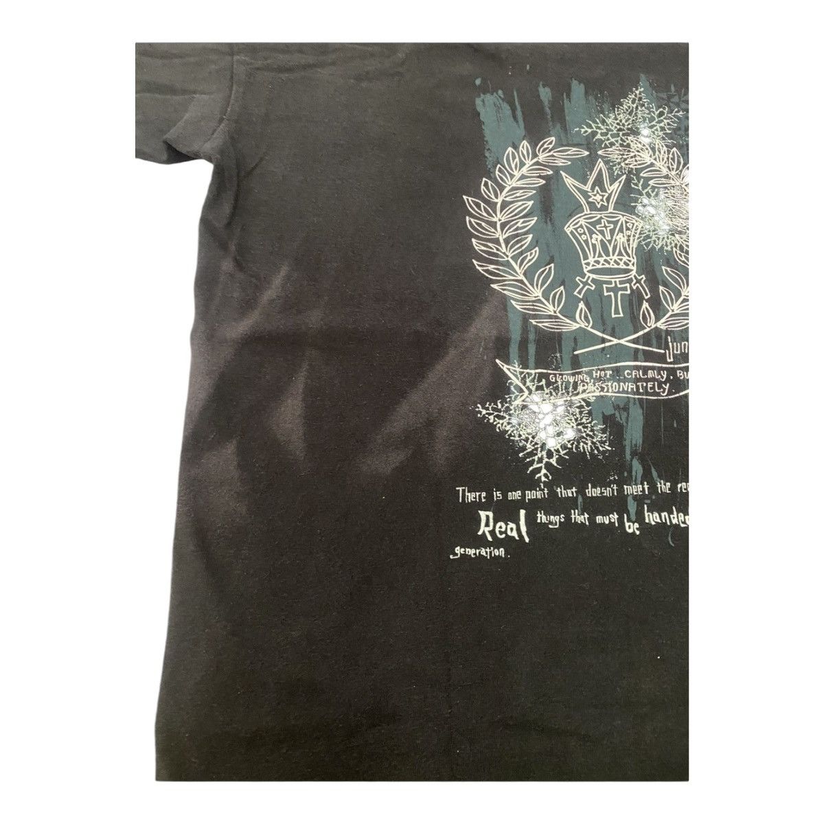 Japanese Brand × Jun Takahashi 💥VINTAGE JUN MEN Tshirt BY JUN TAKAHASHI Size US L / EU 52-54 / 3 - 4 Thumbnail