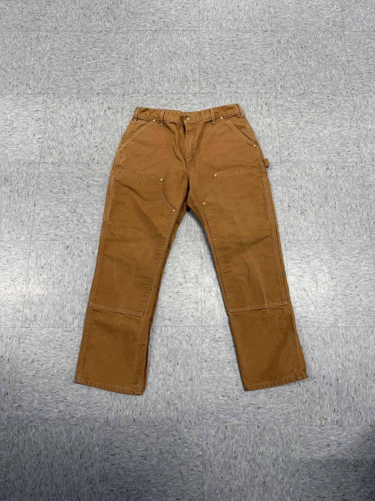 Carhartt Brown / Tan Carhartt Double Knees Size US 36 / EU 52 - 1 Thumbnail