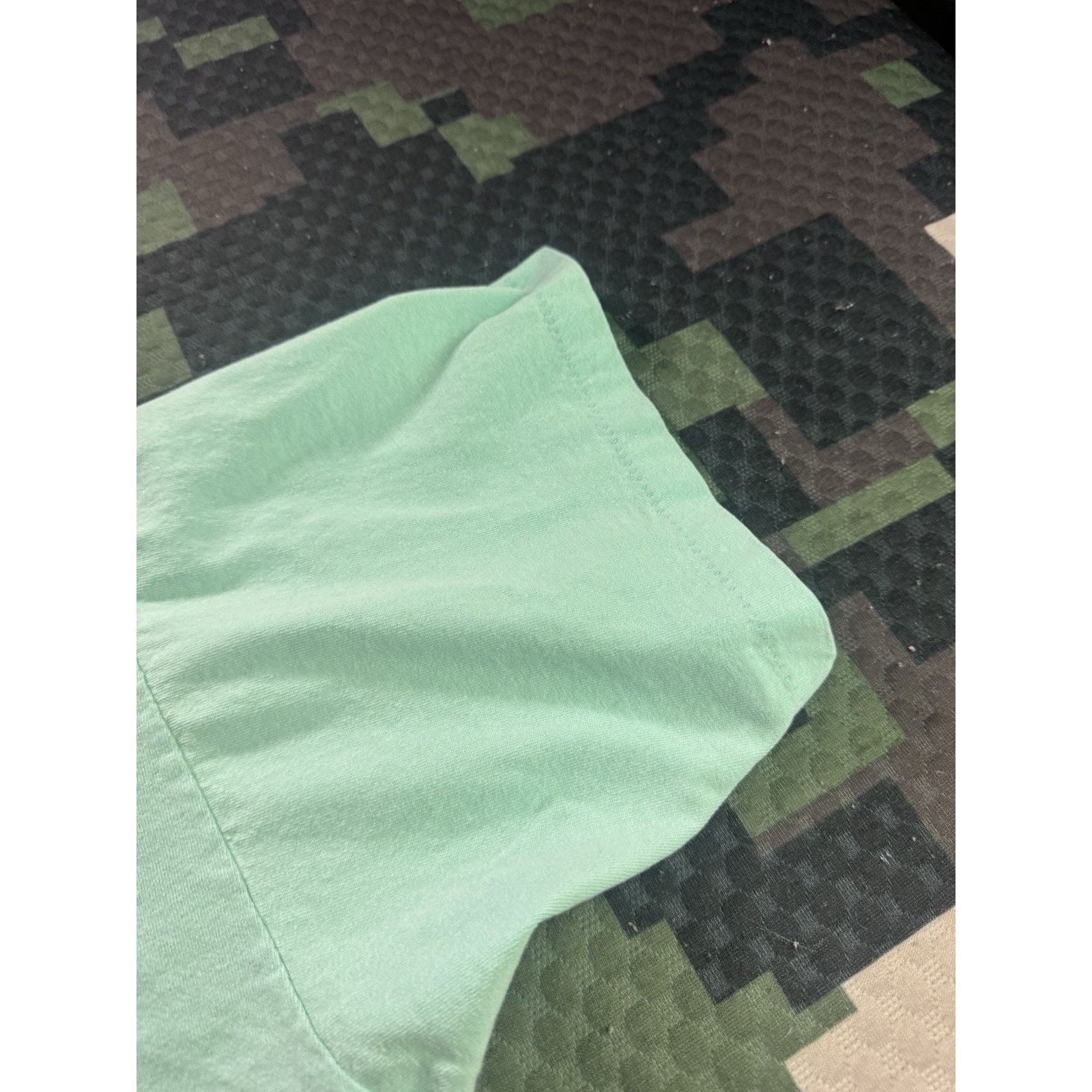 Harley Davidson Vintage 1993 Harley Davidson XL Holoubek USA Mint Green Size XL / US 12-14 / IT 48-50 - 7 Thumbnail
